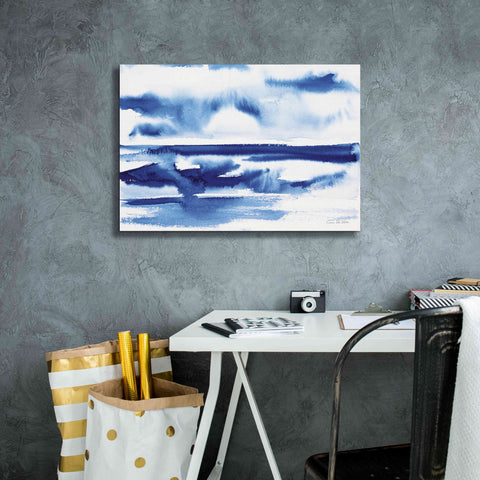 Image of 'Ocean Blue II' by Alan Majchrowicz, Giclee Canvas Wall Art,26x18