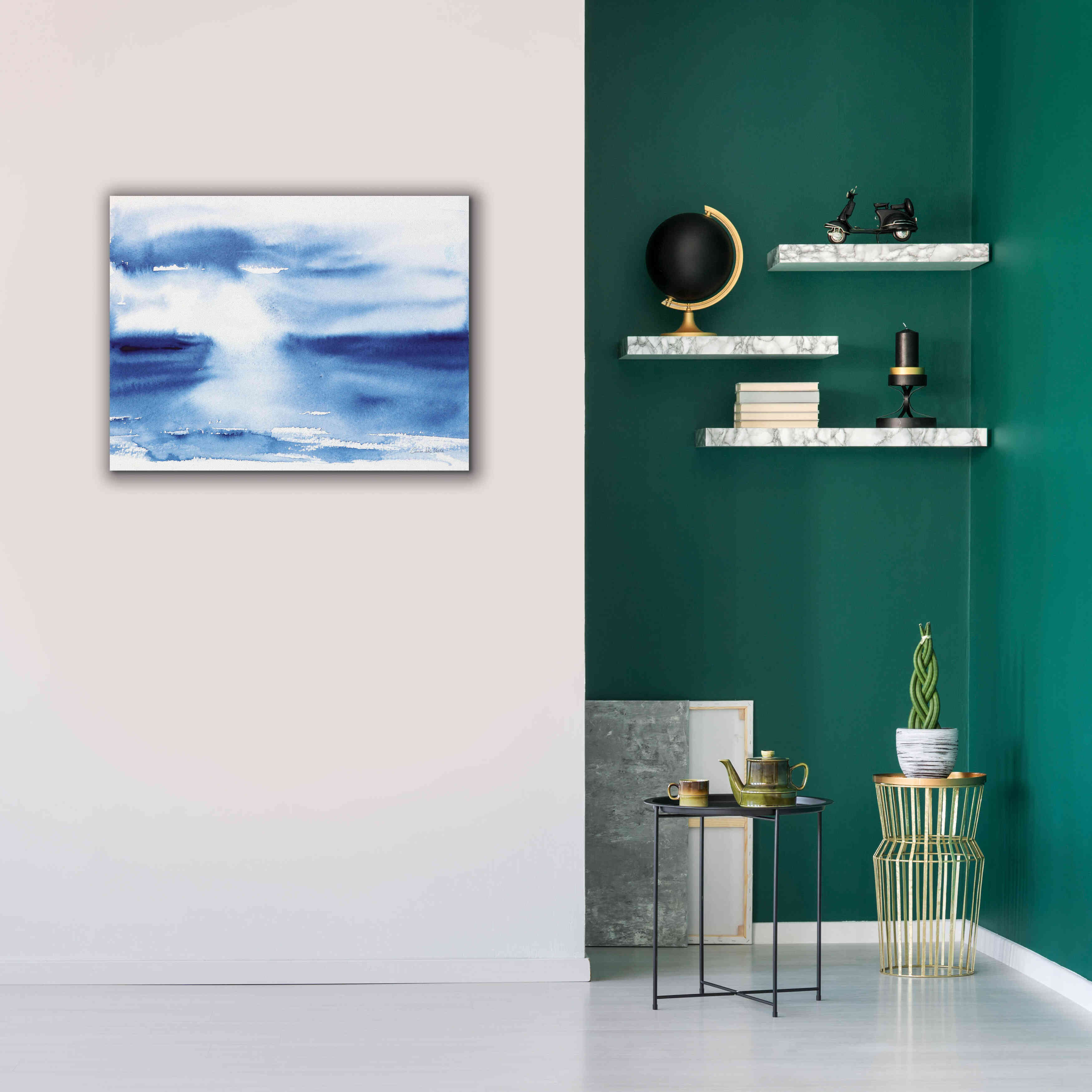 'Ocean Blue III' by Alan Majchrowicz, Giclee Canvas Wall Art,34x26
