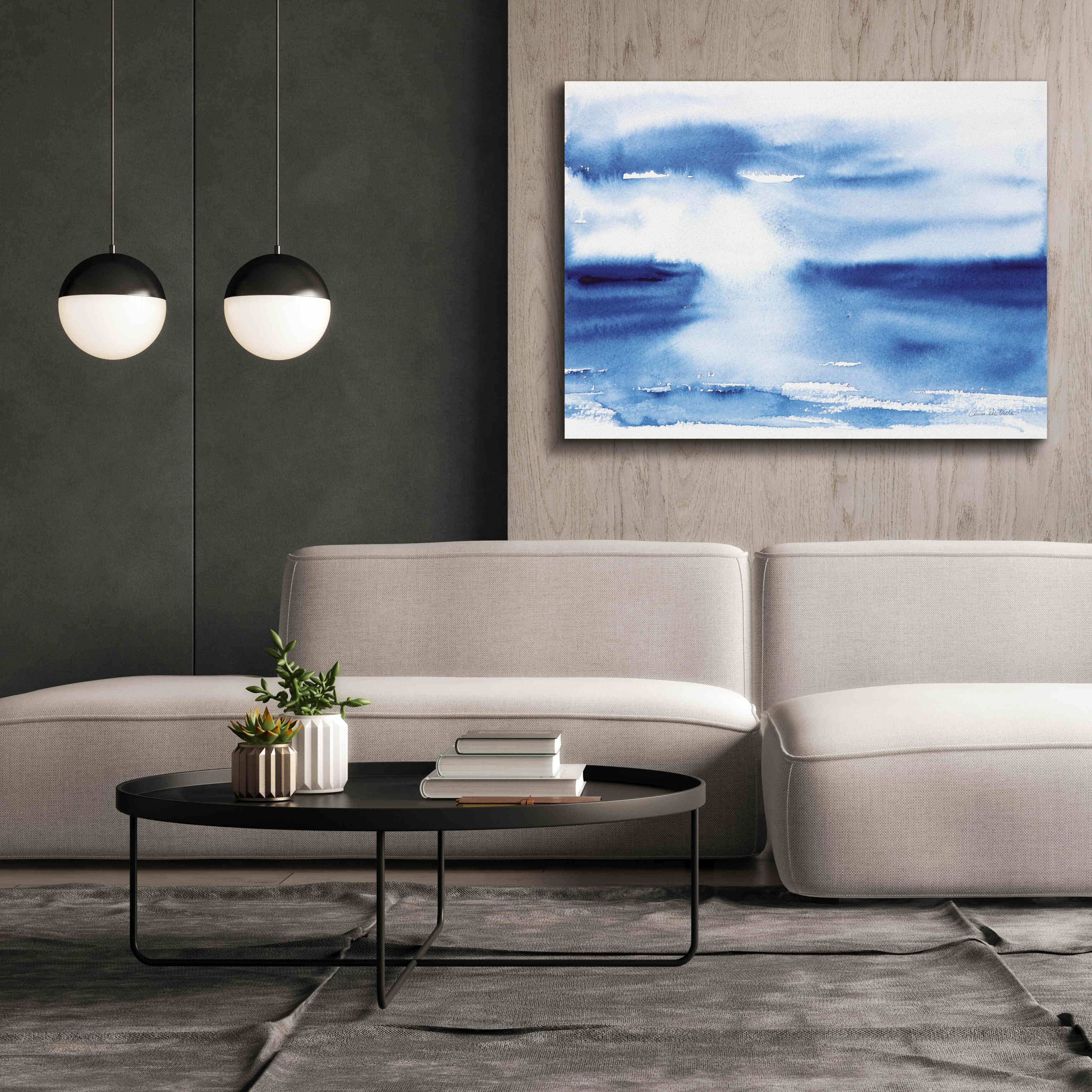 'Ocean Blue III' by Alan Majchrowicz, Giclee Canvas Wall Art,54x40