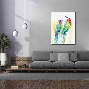 'Tropical Birds' by Alan Majchrowicz, Giclee Canvas Wall Art,40x54