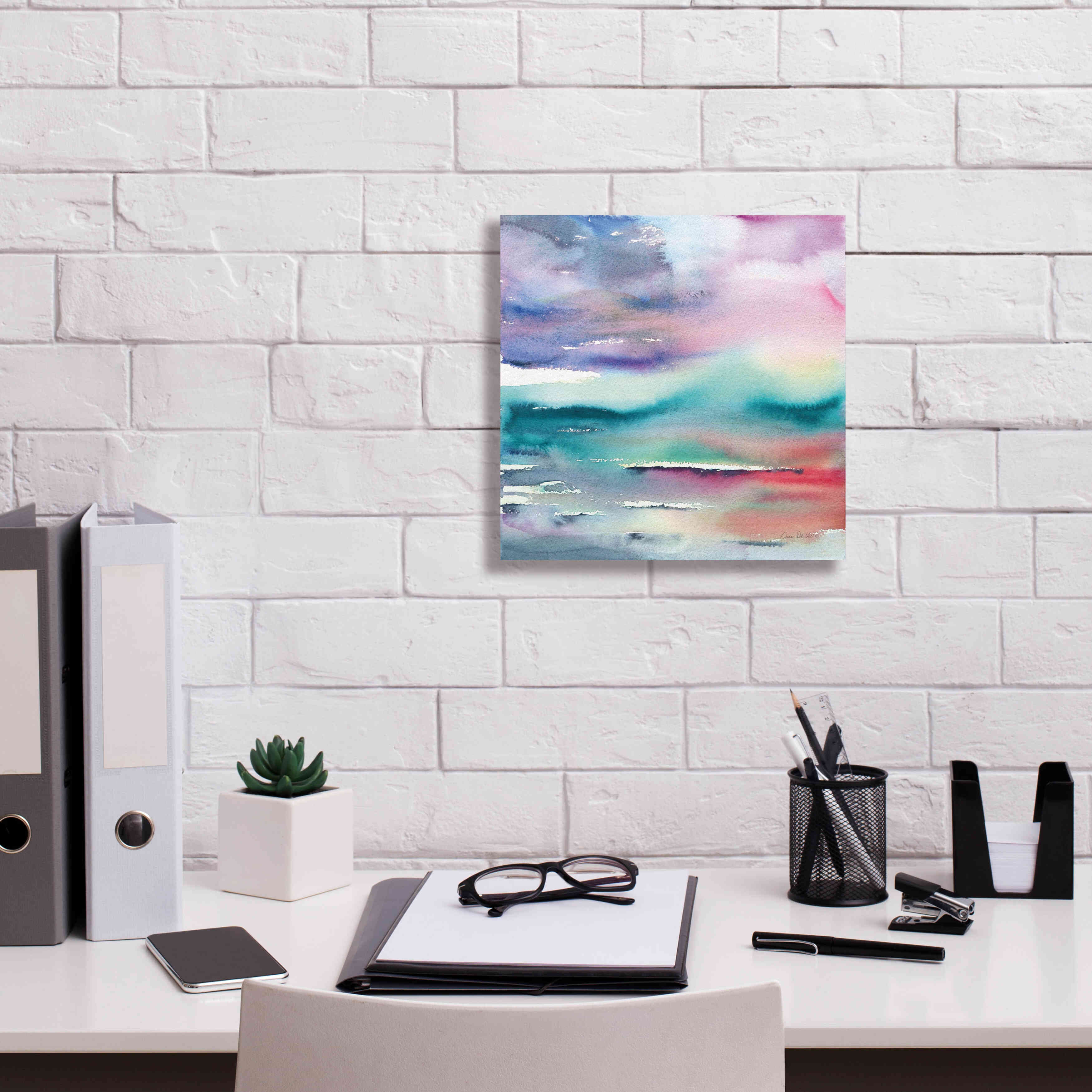 'Dramatic Evening' by Alan Majchrowicz, Giclee Canvas Wall Art,12x12