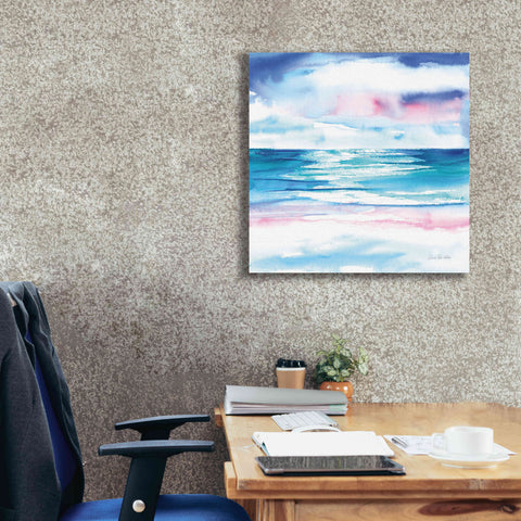 Image of 'Turquoise Sea I' by Alan Majchrowicz, Giclee Canvas Wall Art,26x26