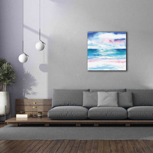 'Turquoise Sea I' by Alan Majchrowicz, Giclee Canvas Wall Art,37x37