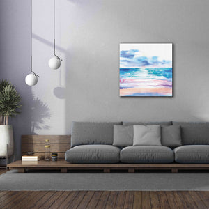 'Turquoise Sea II' by Alan Majchrowicz, Giclee Canvas Wall Art,37x37