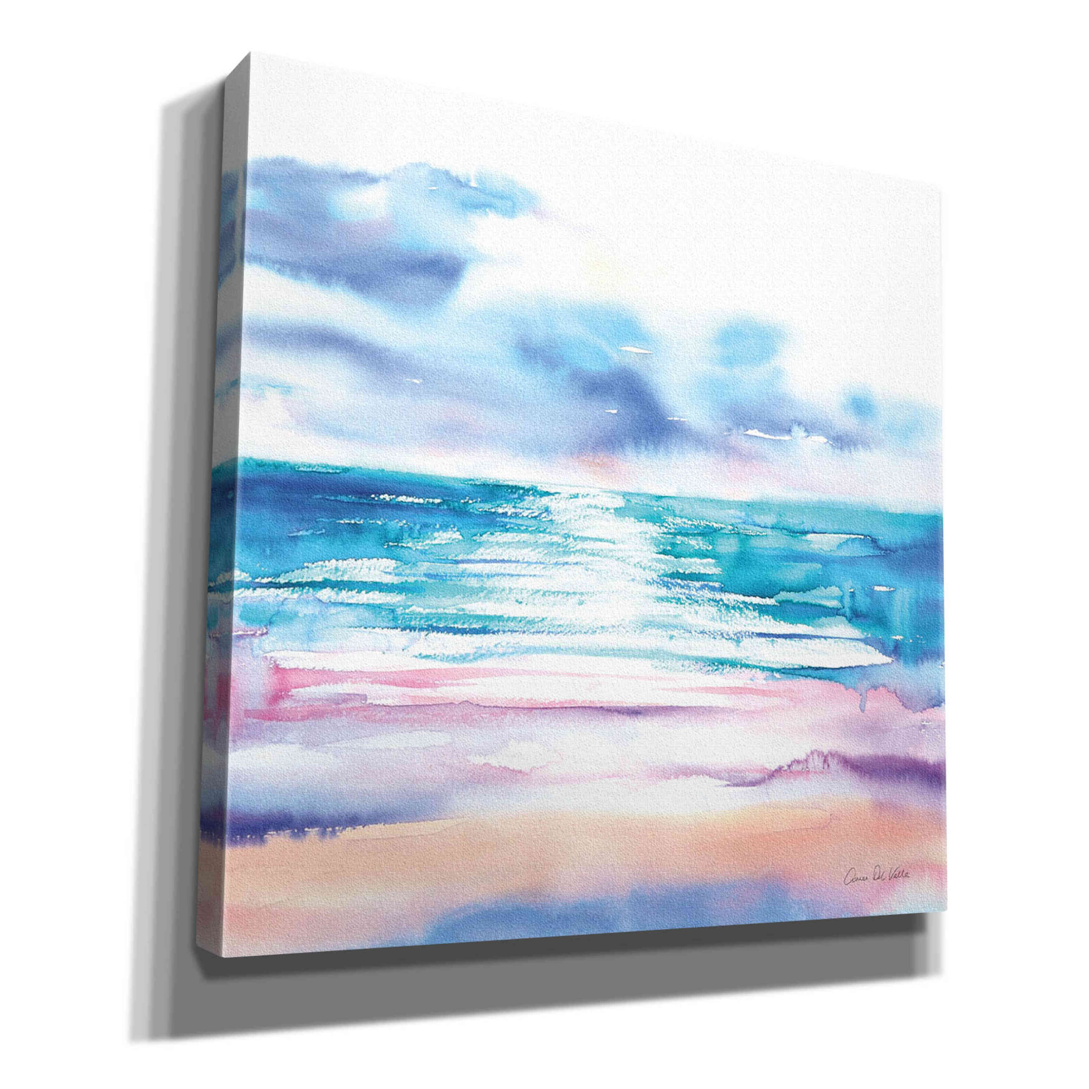 'Turquoise Sea II' by Alan Majchrowicz, Giclee Canvas Wall Art