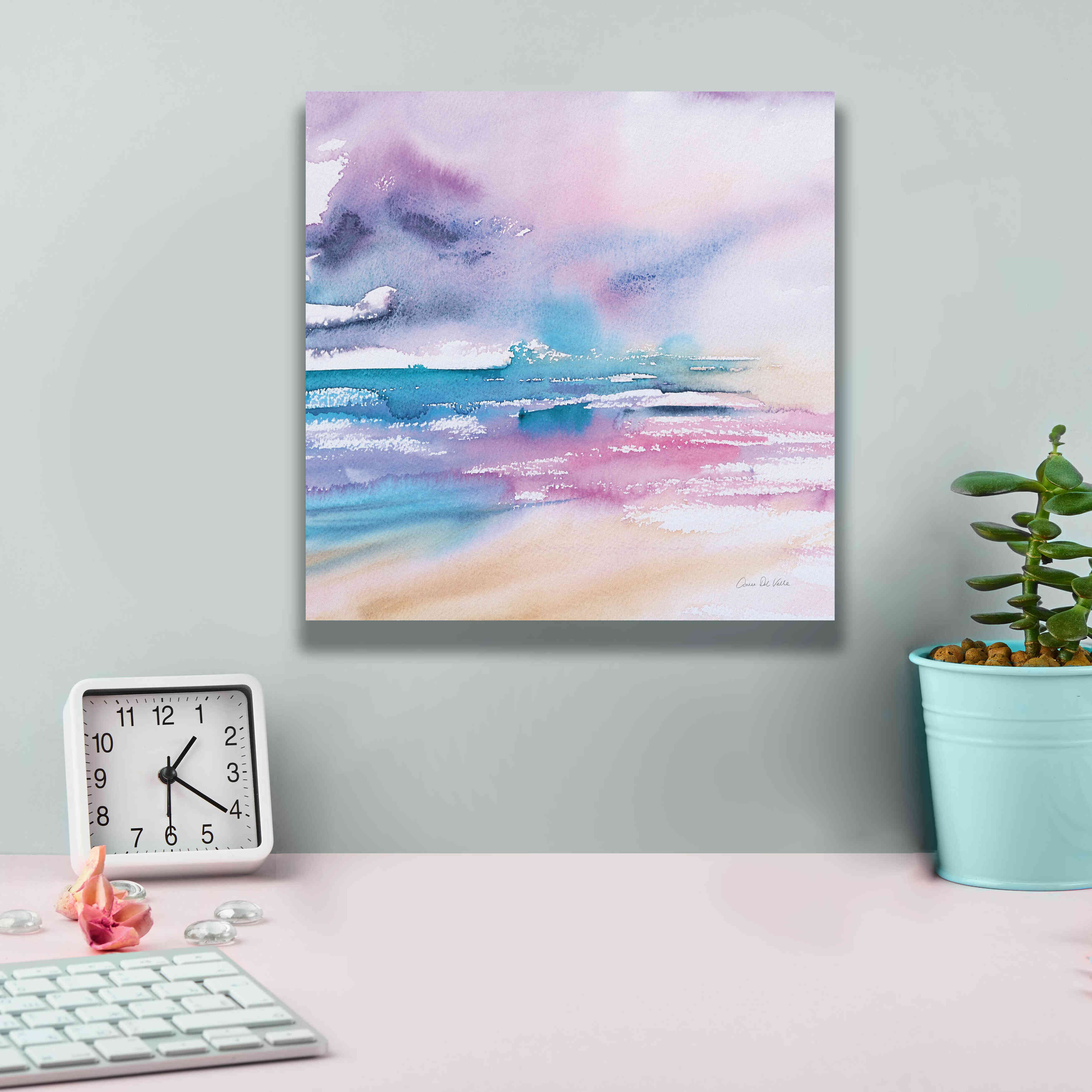 'Violet Sky' by Alan Majchrowicz, Giclee Canvas Wall Art,12x12
