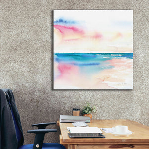 'Vivid Coast' by Alan Majchrowicz, Giclee Canvas Wall Art,37x37