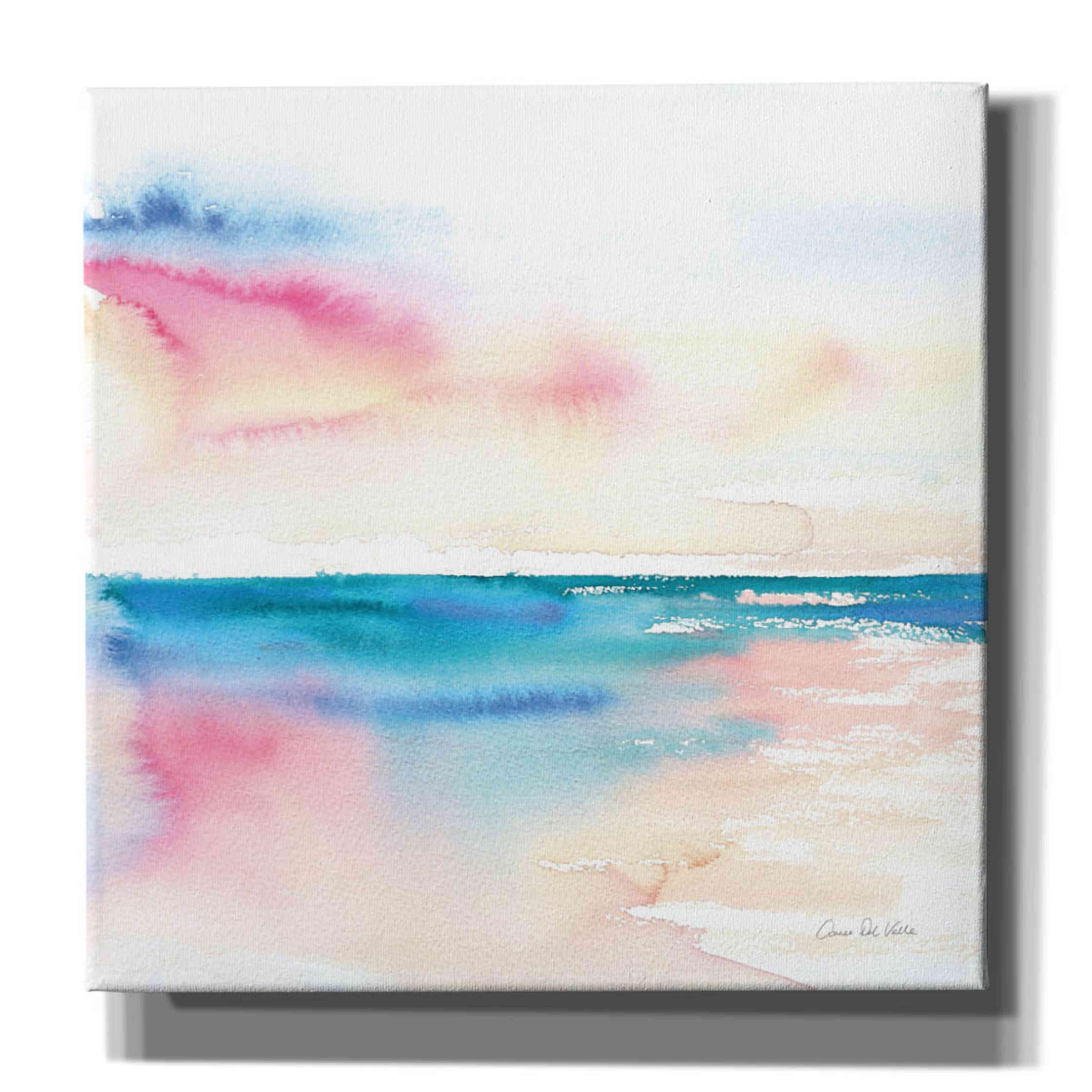 'Vivid Coast' by Alan Majchrowicz, Giclee Canvas Wall Art