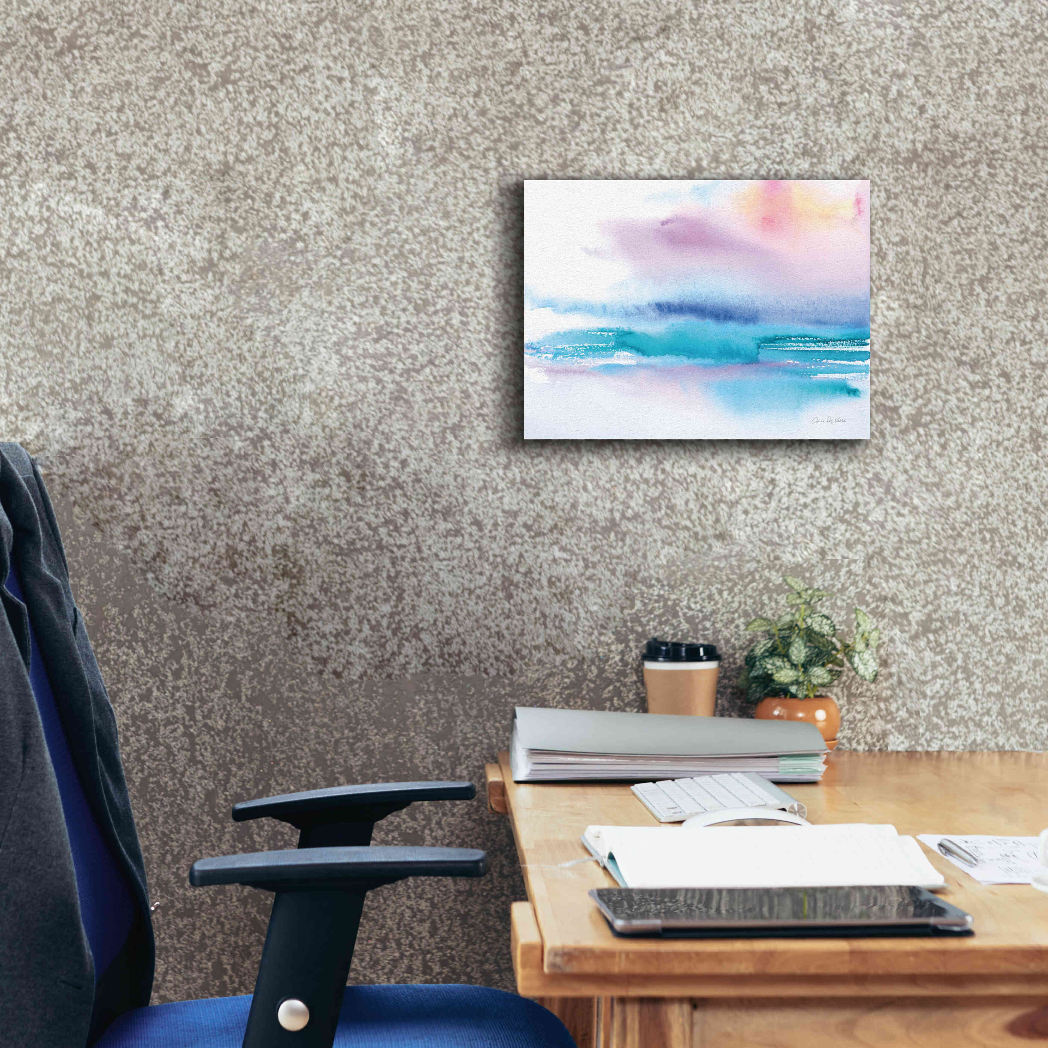 'Washed Sunset' by Alan Majchrowicz, Giclee Canvas Wall Art,16x12