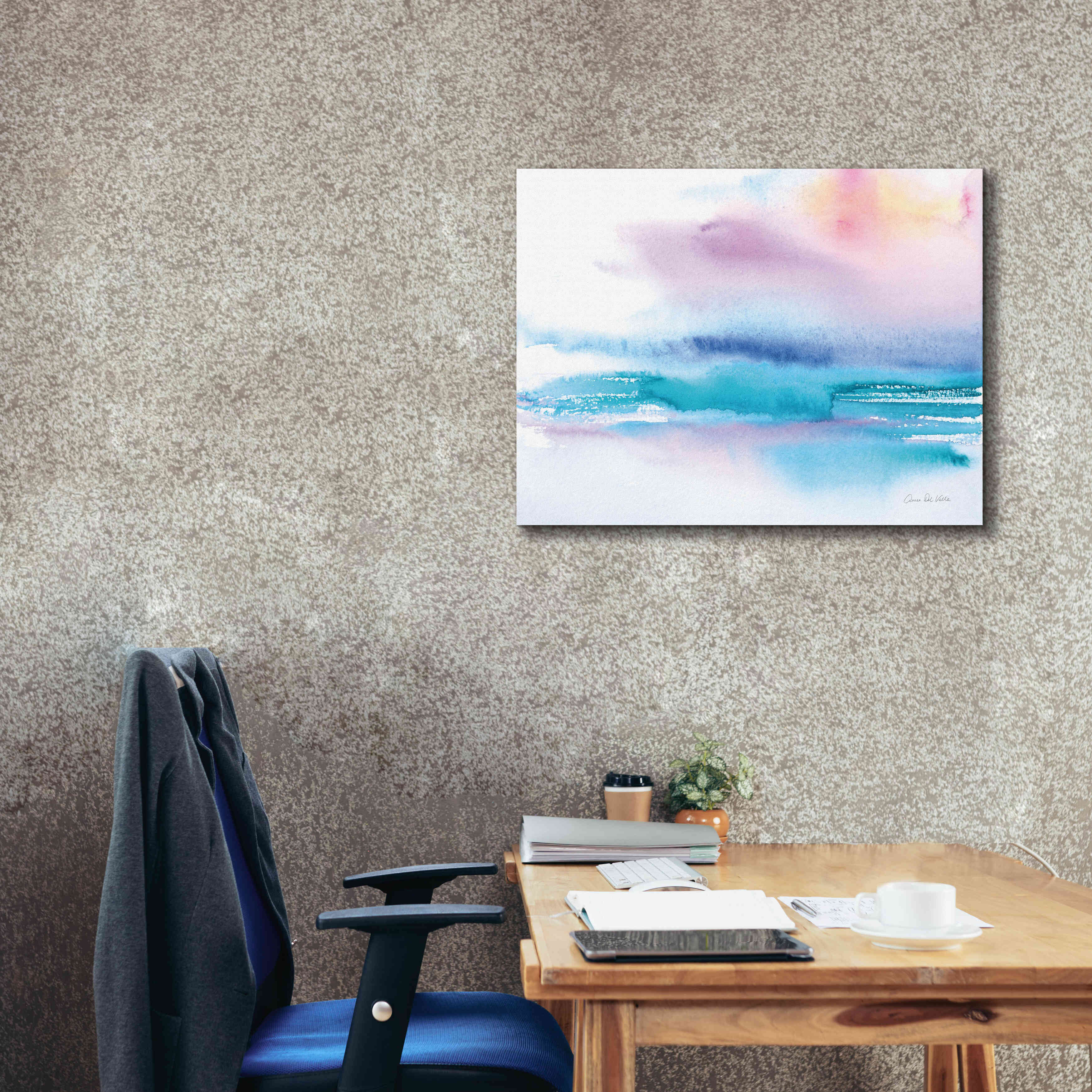 'Washed Sunset' by Alan Majchrowicz, Giclee Canvas Wall Art,34x26