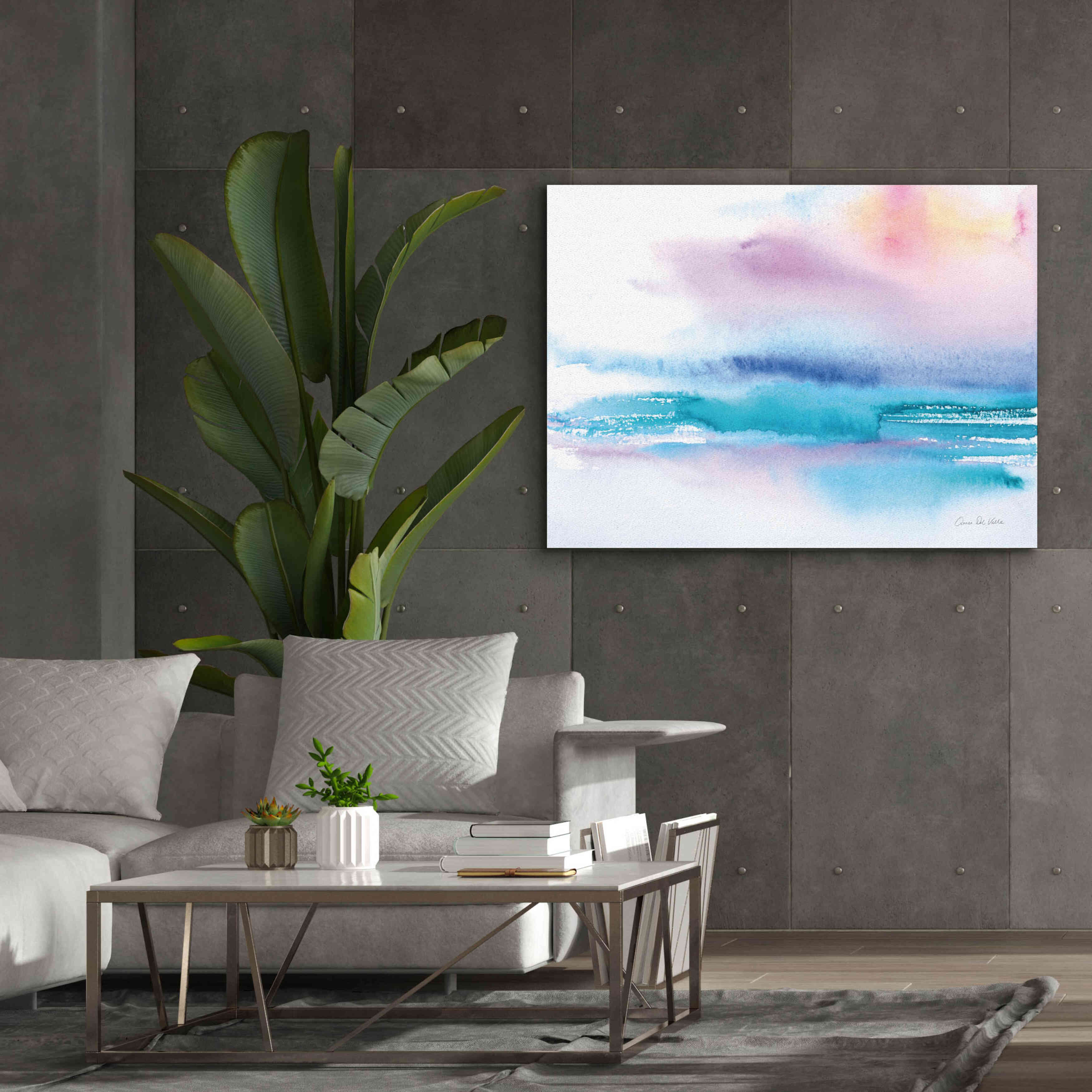 'Washed Sunset' by Alan Majchrowicz, Giclee Canvas Wall Art,54x40