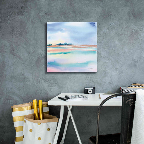 Image of 'Water And Sand' by Alan Majchrowicz, Giclee Canvas Wall Art,18x18