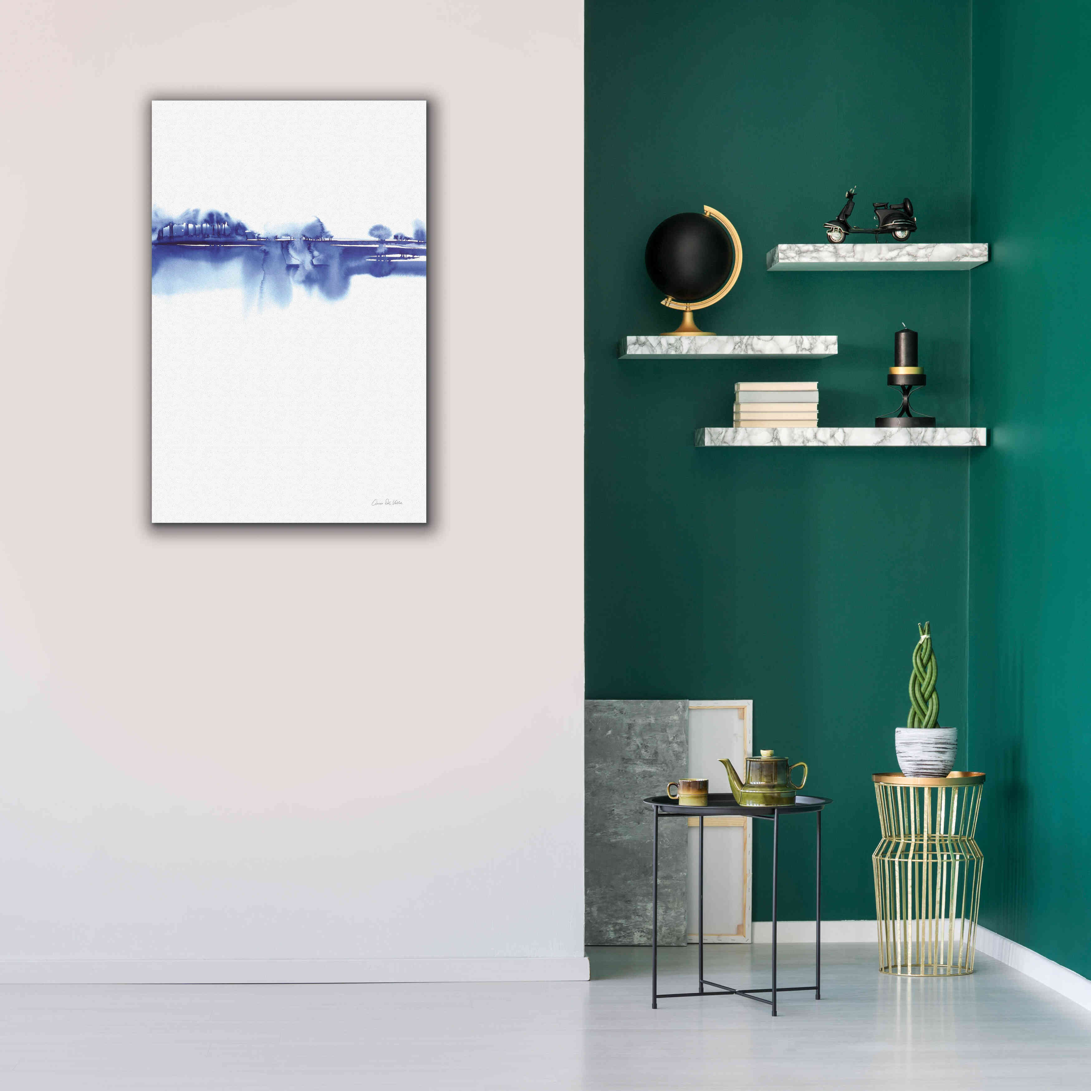 'Blue Horizon I' by Alan Majchrowicz, Giclee Canvas Wall Art,26x40