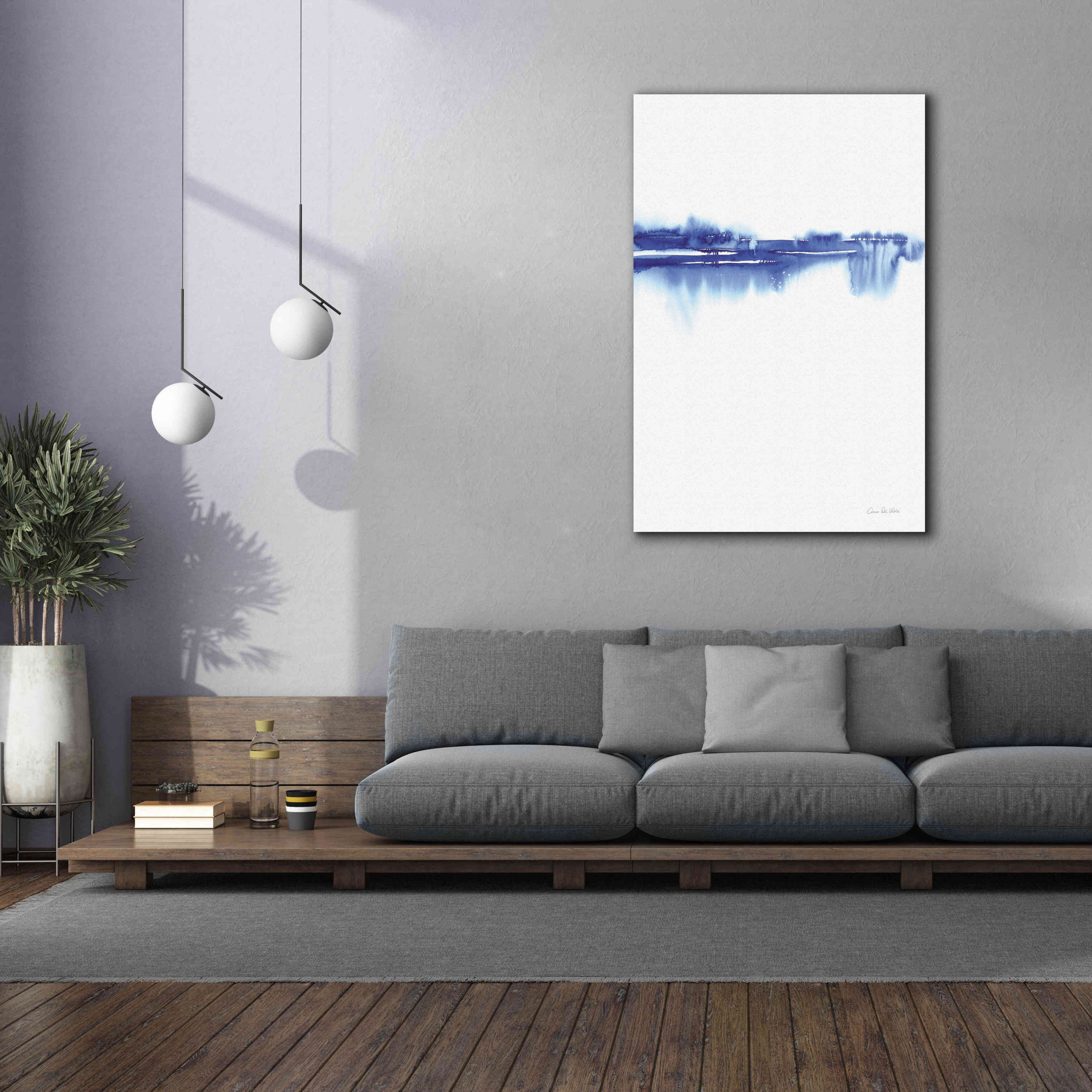 'Blue Horizon II' by Alan Majchrowicz, Giclee Canvas Wall Art,40x60