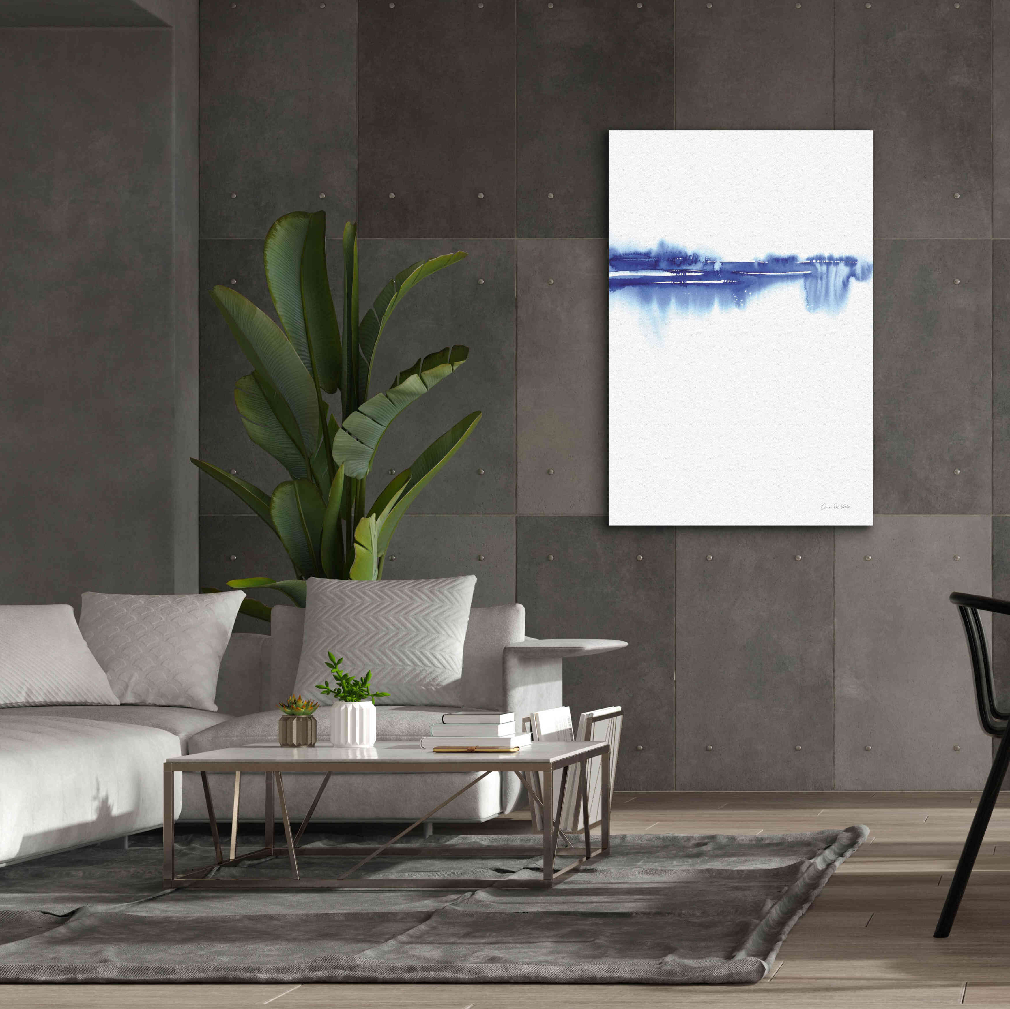 'Blue Horizon II' by Alan Majchrowicz, Giclee Canvas Wall Art,40x60