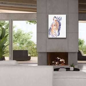 'Zebra Neutral' by Alan Majchrowicz, Giclee Canvas Wall Art,26x34