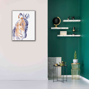 'Zebra Neutral' by Alan Majchrowicz, Giclee Canvas Wall Art,26x34