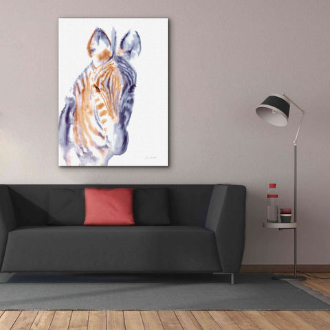 Image of 'Zebra Neutral' by Alan Majchrowicz, Giclee Canvas Wall Art,40x54