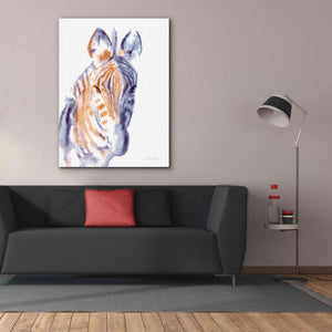 'Zebra Neutral' by Alan Majchrowicz, Giclee Canvas Wall Art,40x54