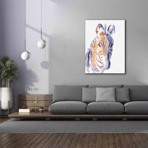 Image of 'Zebra Neutral' by Alan Majchrowicz, Giclee Canvas Wall Art,40x54
