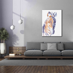 'Zebra Neutral' by Alan Majchrowicz, Giclee Canvas Wall Art,40x54