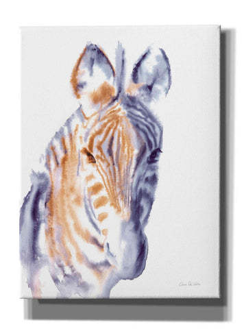 Image of 'Zebra Neutral' by Alan Majchrowicz, Giclee Canvas Wall Art