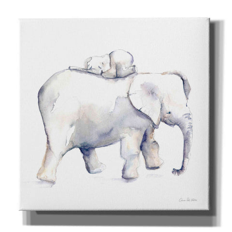 Image of 'Baby Elephant Love III' by Alan Majchrowicz, Giclee Canvas Wall Art
