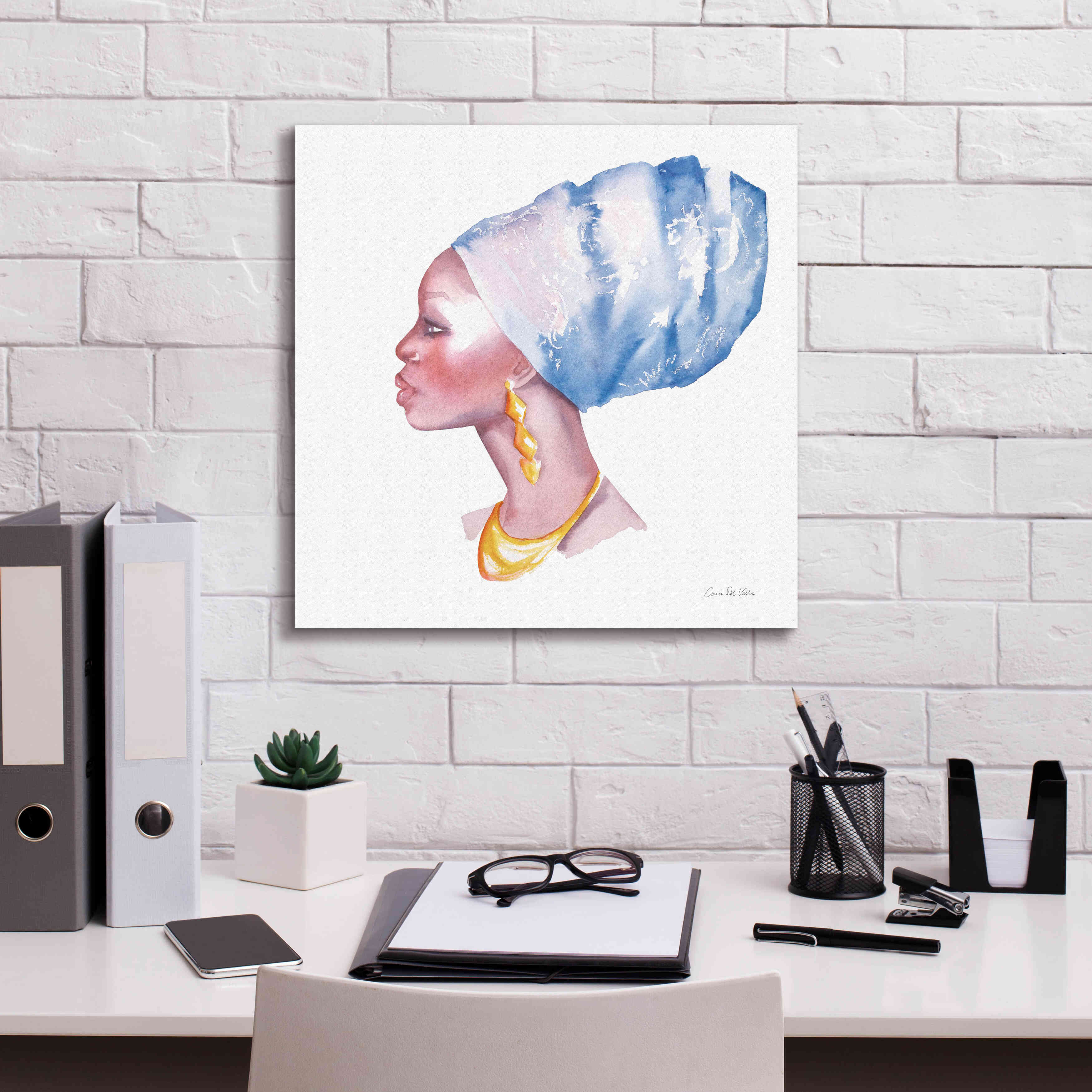 'Elegance' by Alan Majchrowicz, Giclee Canvas Wall Art,18x18