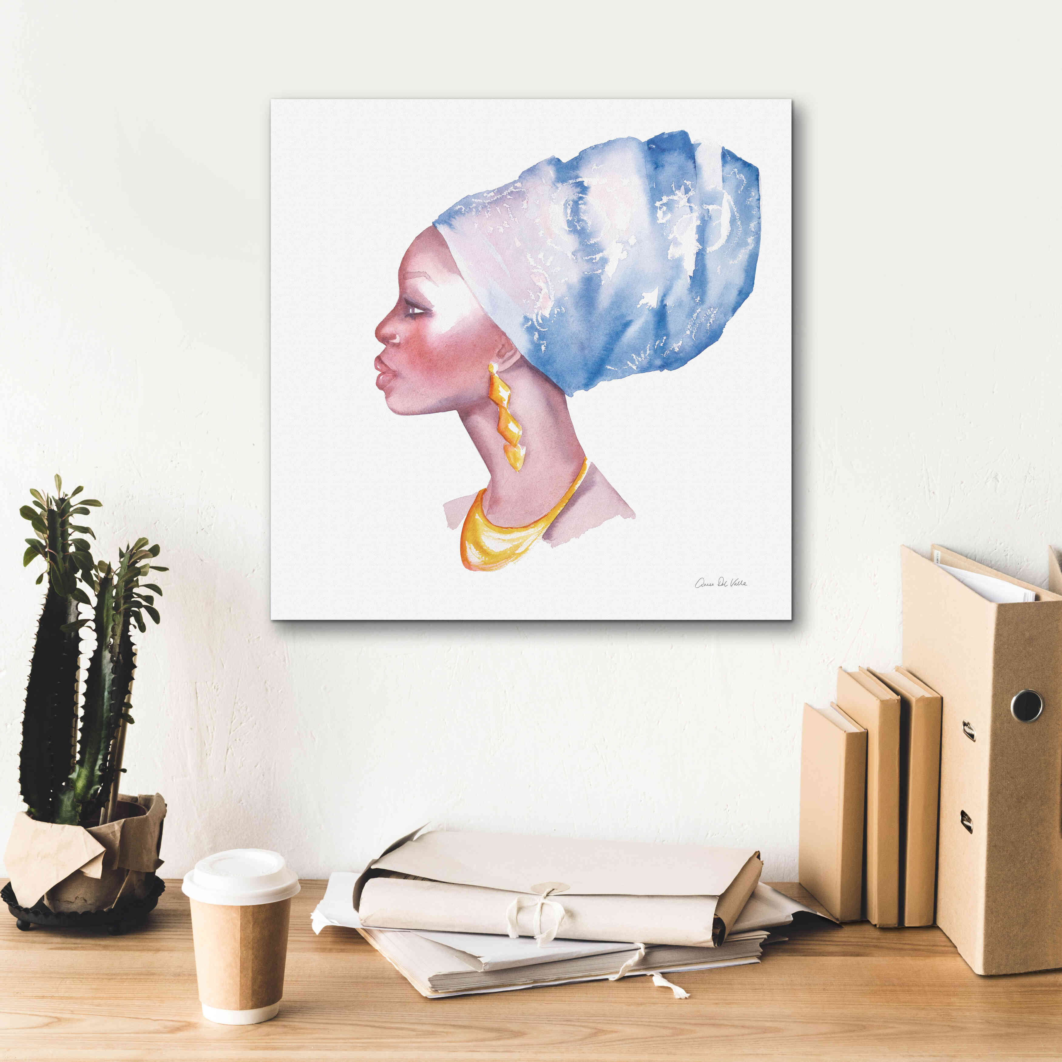 'Elegance' by Alan Majchrowicz, Giclee Canvas Wall Art,18x18