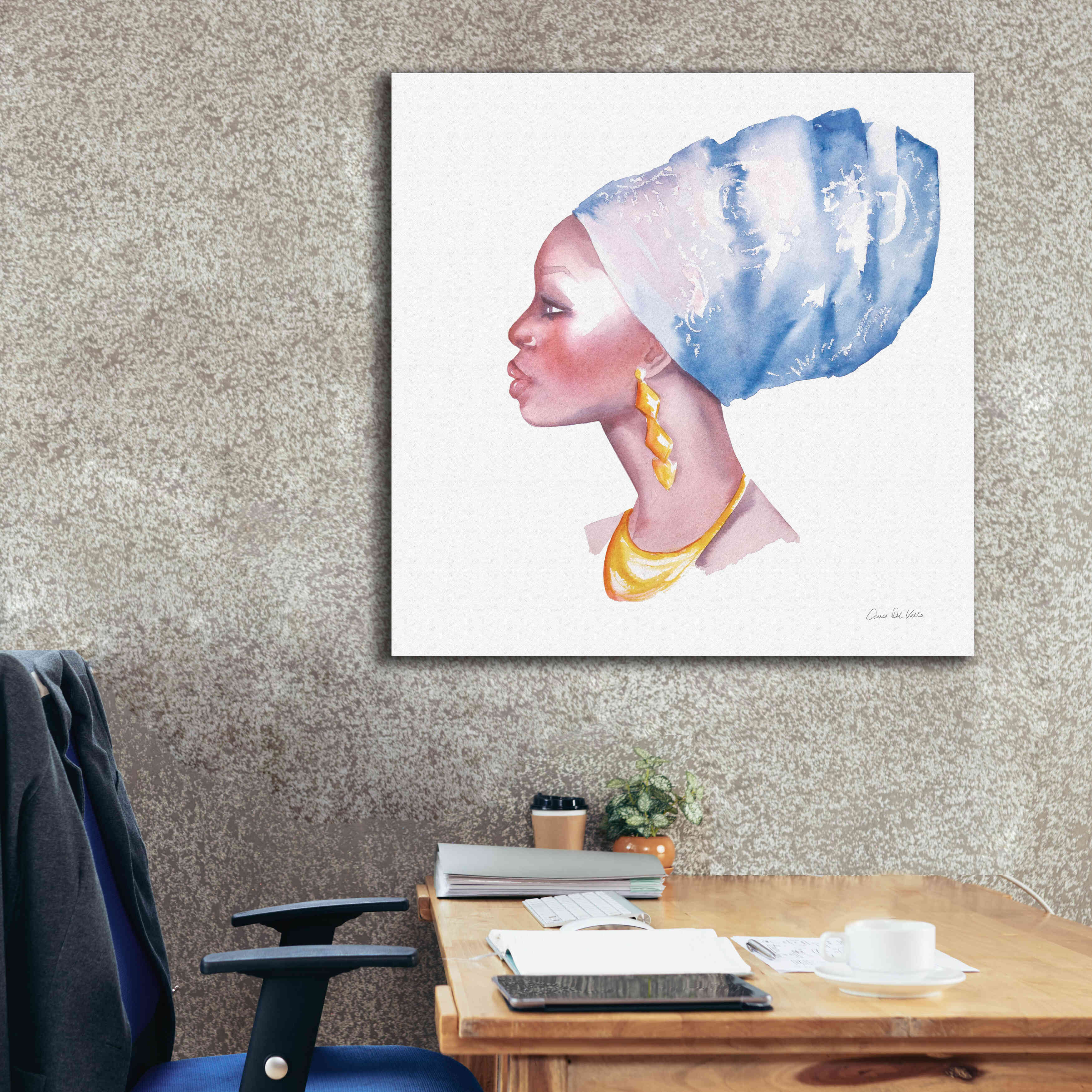 'Elegance' by Alan Majchrowicz, Giclee Canvas Wall Art,37x37