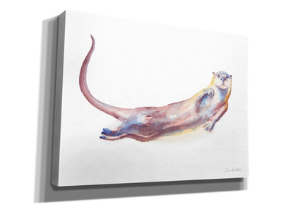 'Swimming Otter I' by Alan Majchrowicz, Giclee Canvas Wall Art