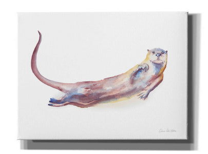 'Swimming Otter I' by Alan Majchrowicz, Giclee Canvas Wall Art