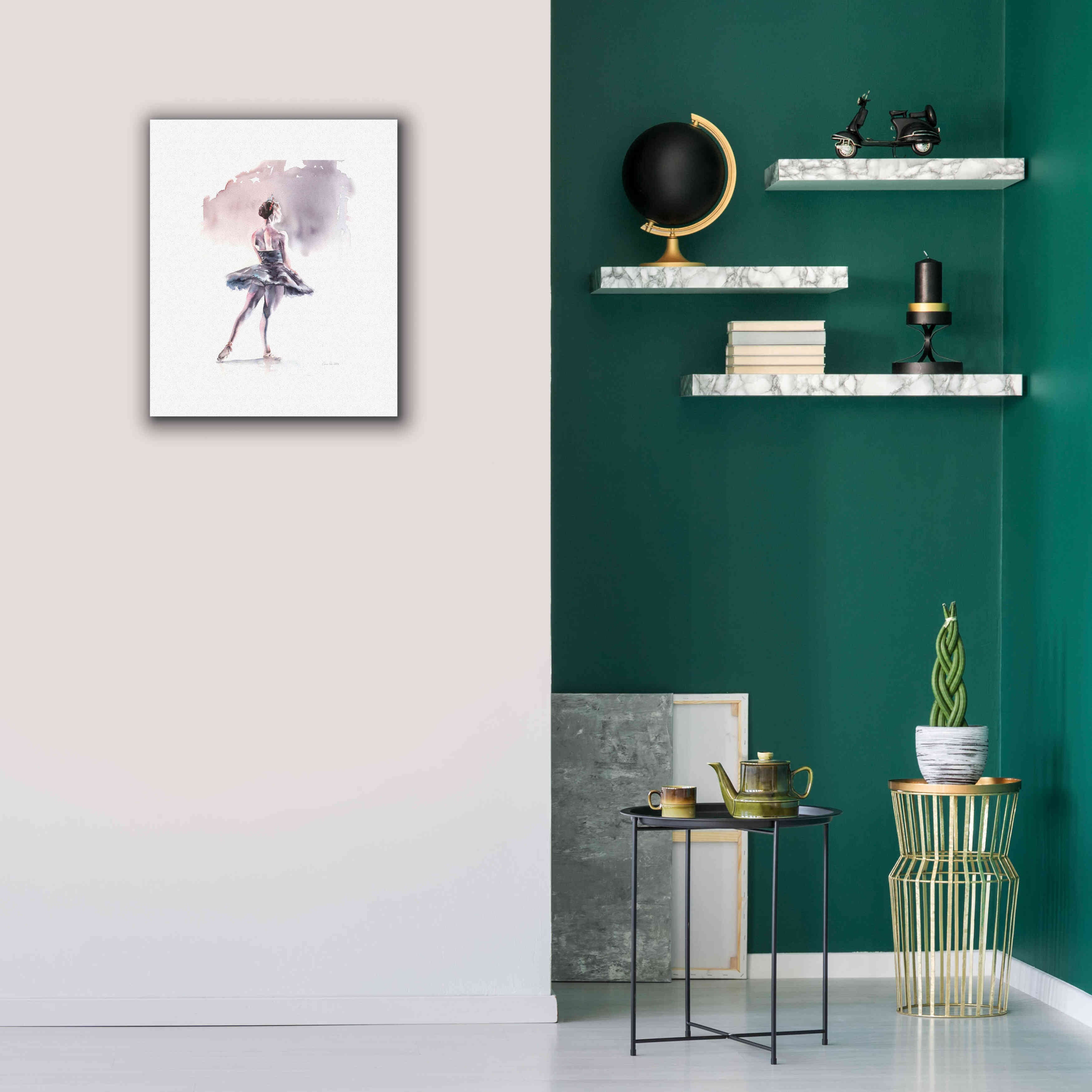 'Ballet I White Border' by Alan Majchrowicz, Giclee Canvas Wall Art,20x24