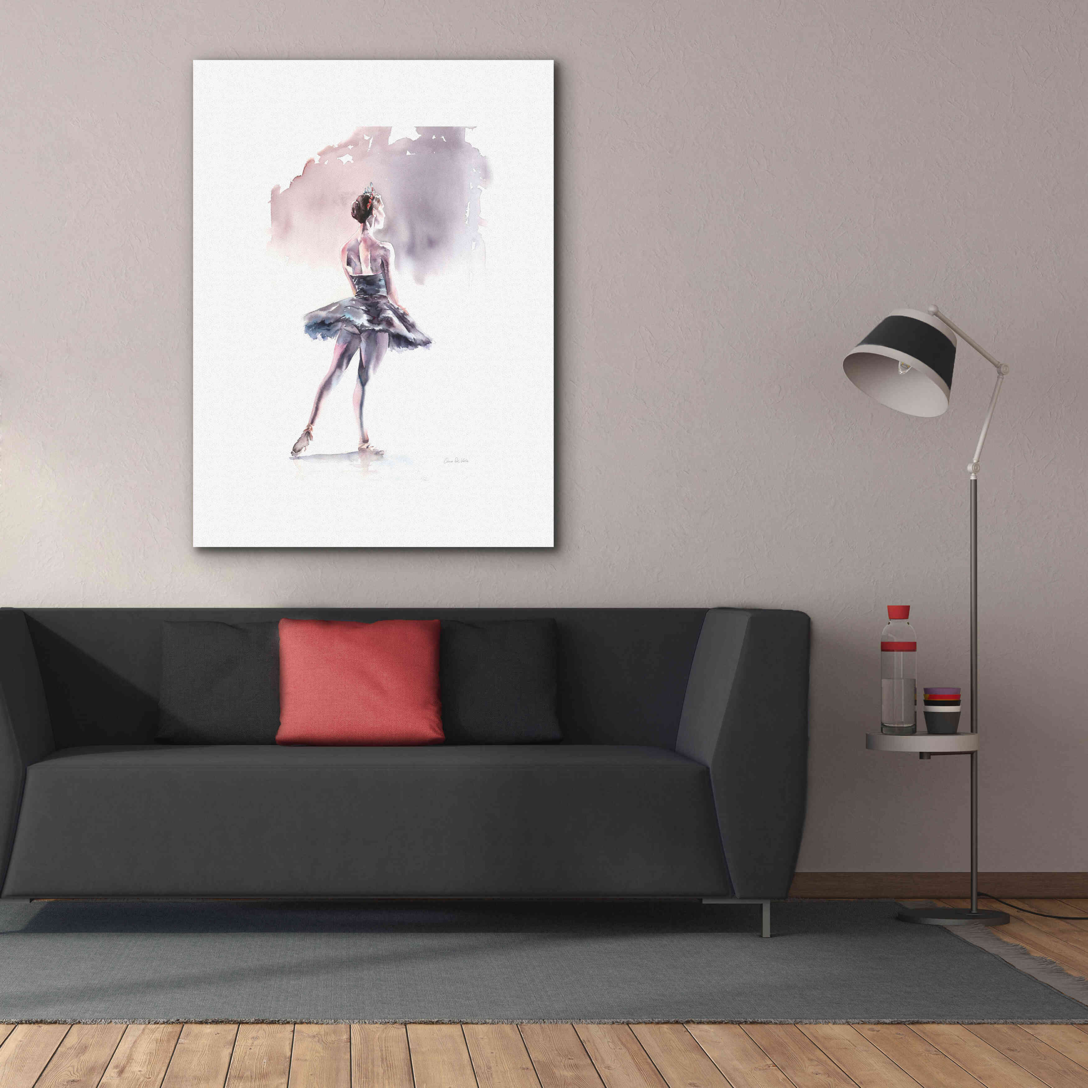 'Ballet I White Border' by Alan Majchrowicz, Giclee Canvas Wall Art,40x54