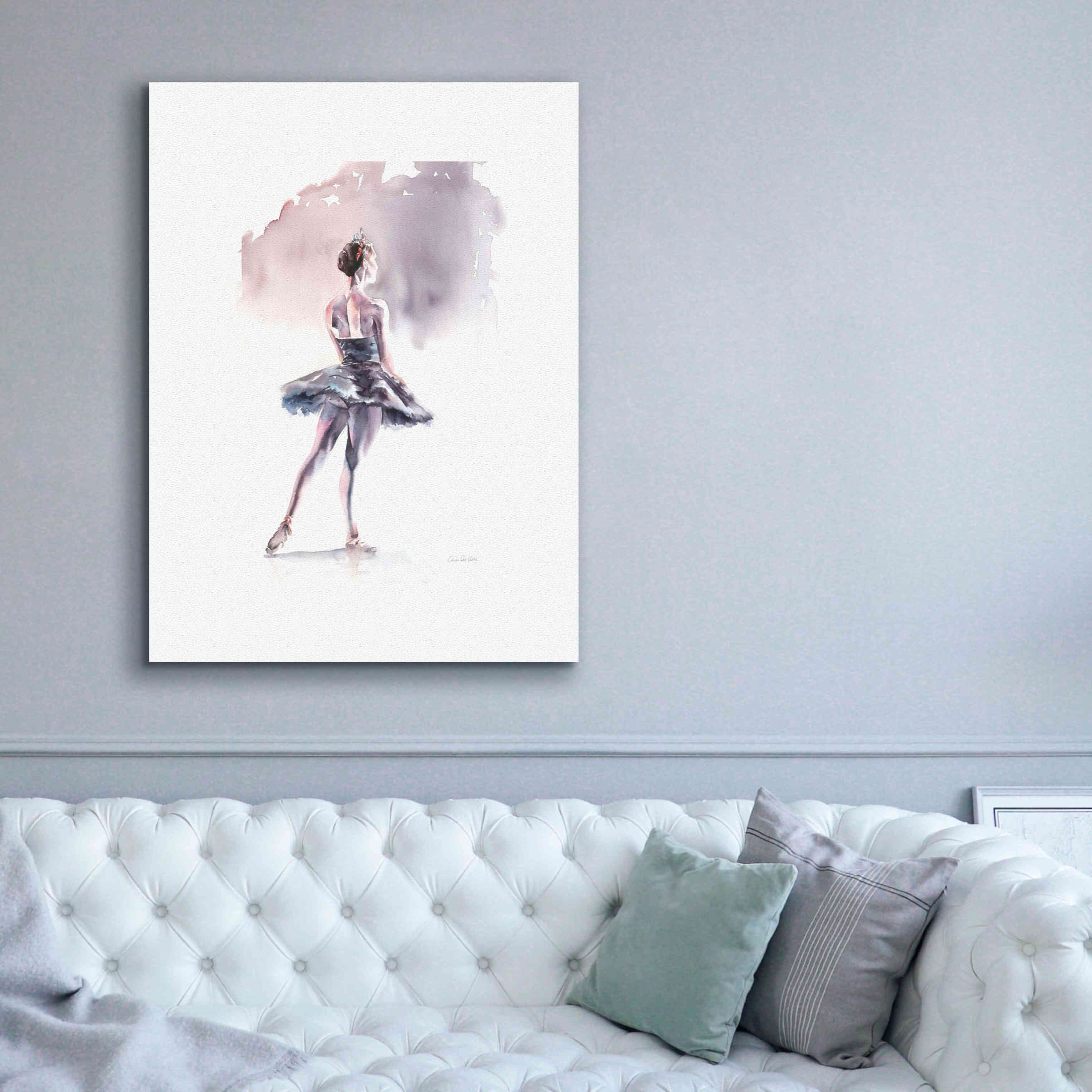 'Ballet I White Border' by Alan Majchrowicz, Giclee Canvas Wall Art,40x54