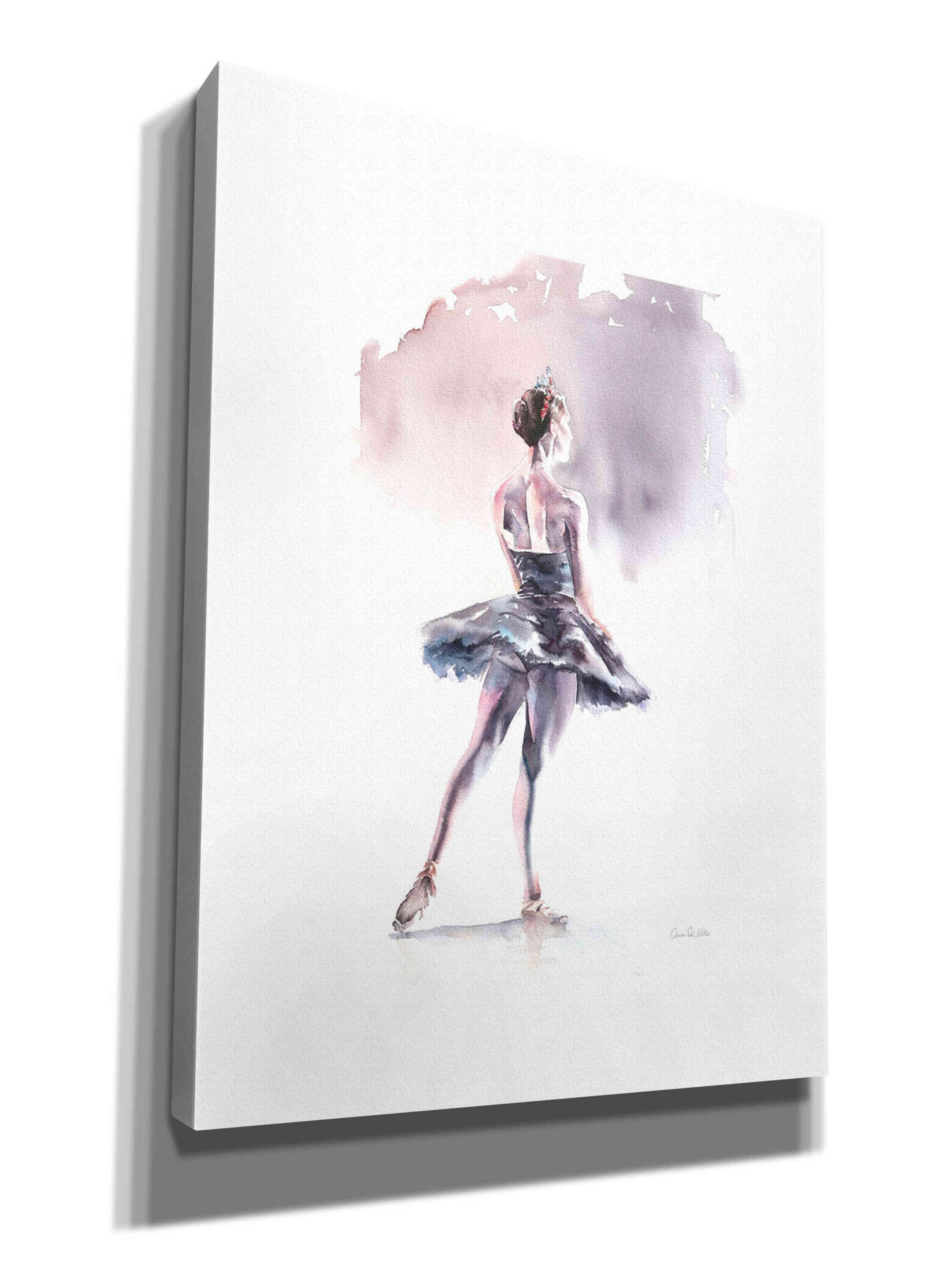 'Ballet I White Border' by Alan Majchrowicz, Giclee Canvas Wall Art