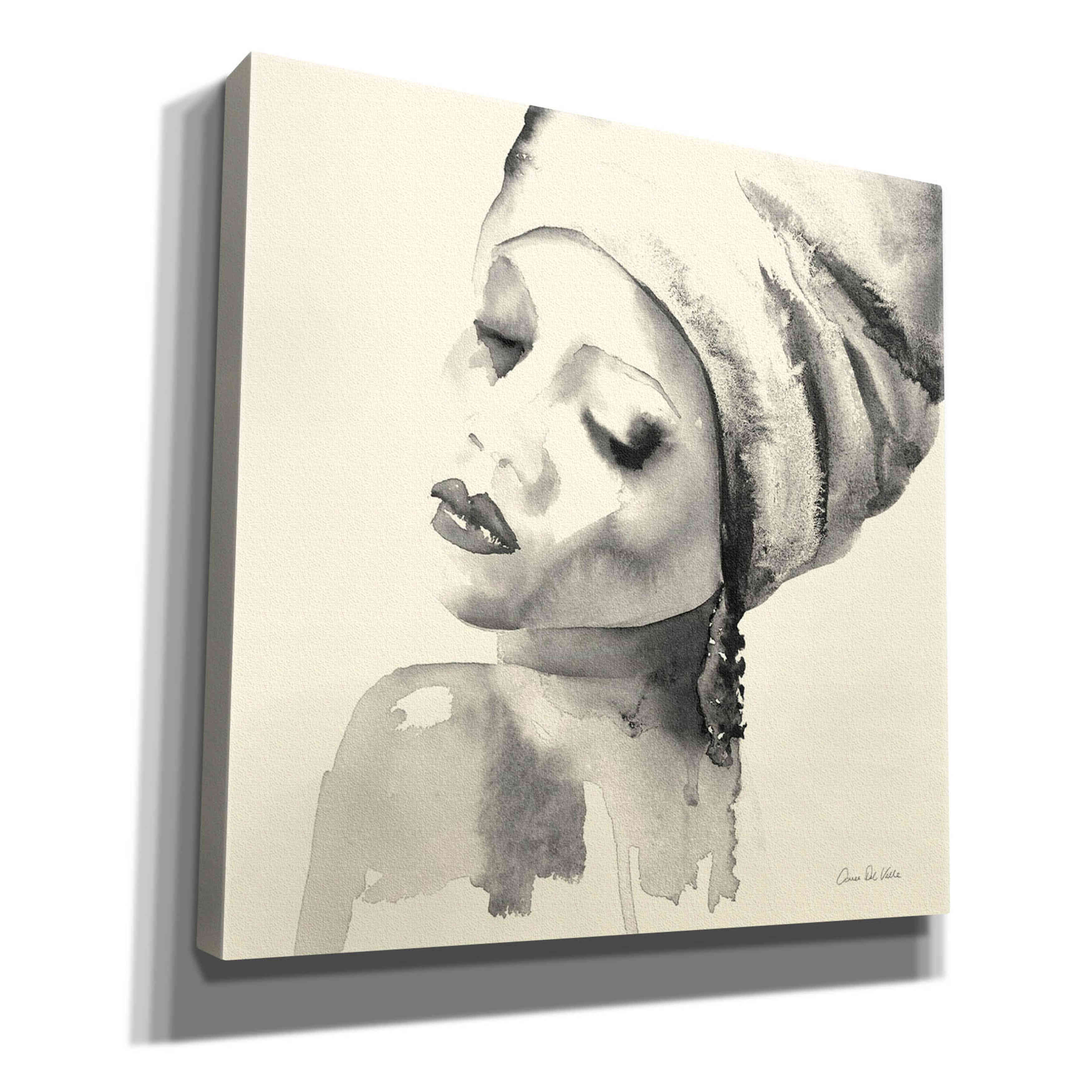 'Woman I Yellow' by Alan Majchrowicz, Giclee Canvas Wall Art