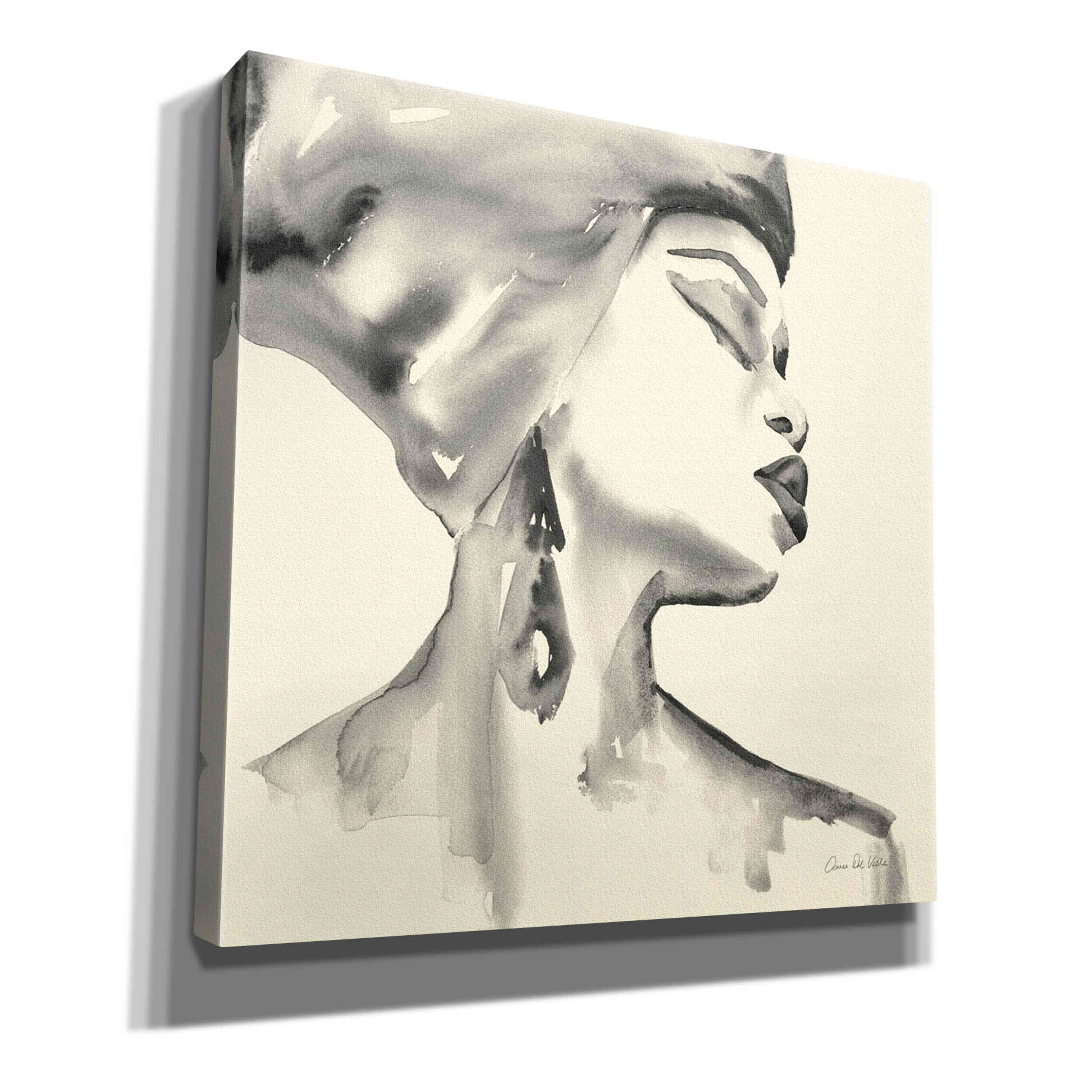 'Woman III Yellow' by Alan Majchrowicz, Giclee Canvas Wall Art