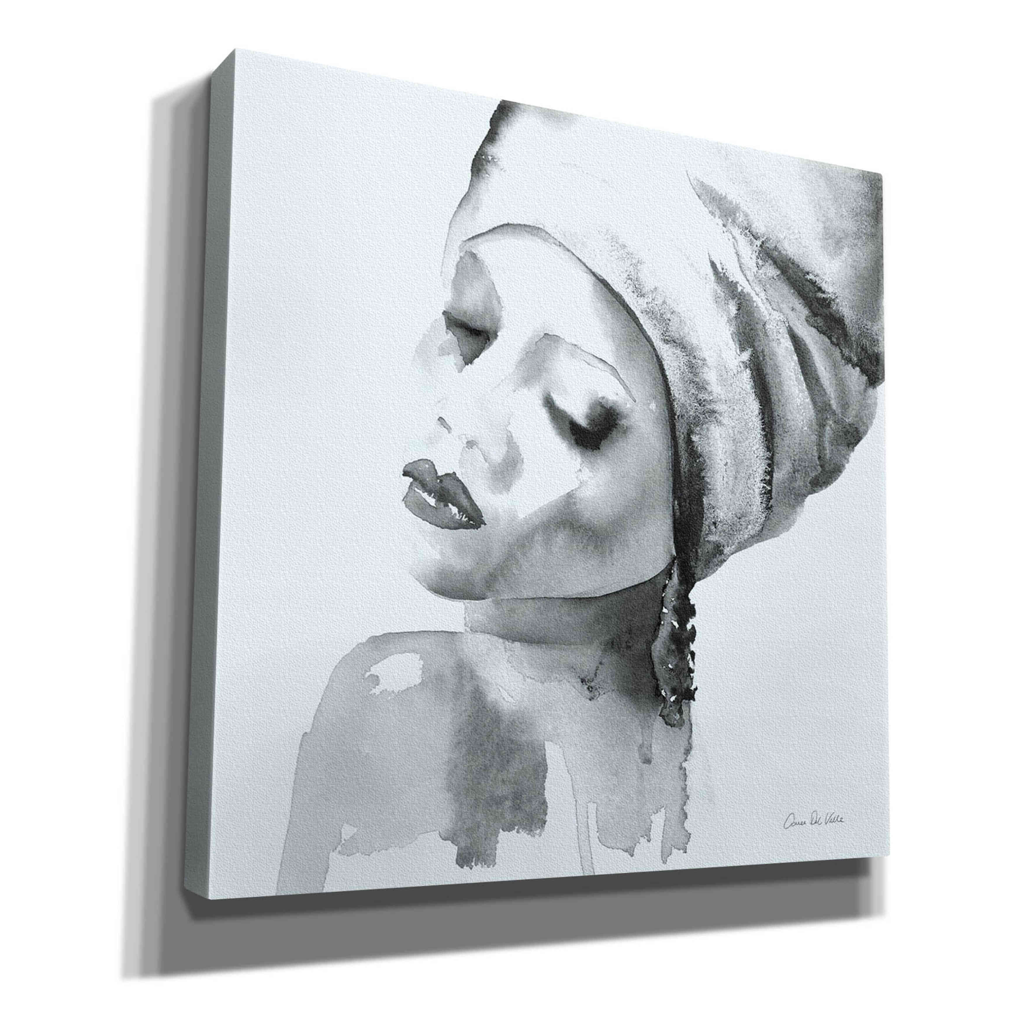 'Woman I Blue' by Alan Majchrowicz, Giclee Canvas Wall Art