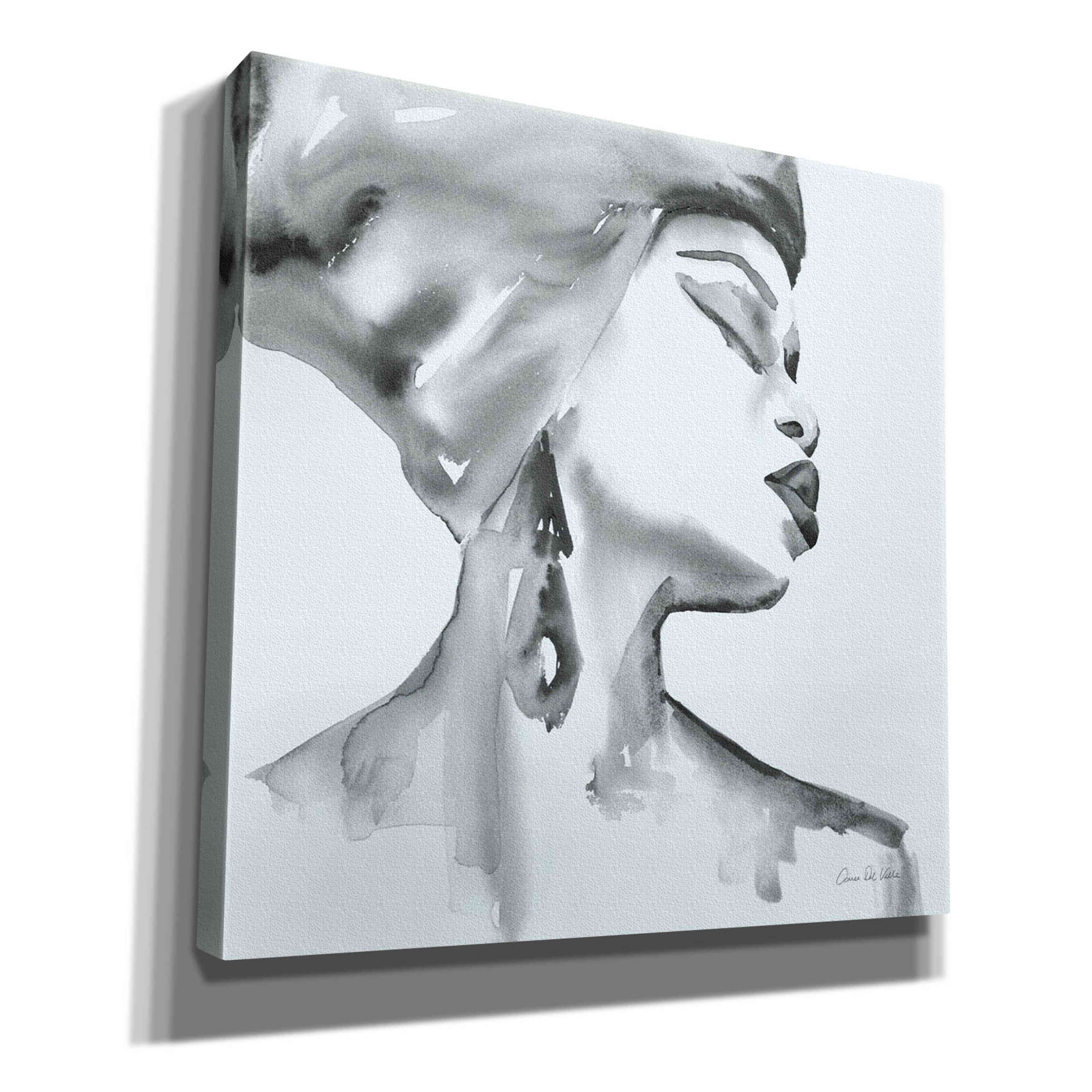 'Woman III Blue' by Alan Majchrowicz, Giclee Canvas Wall Art
