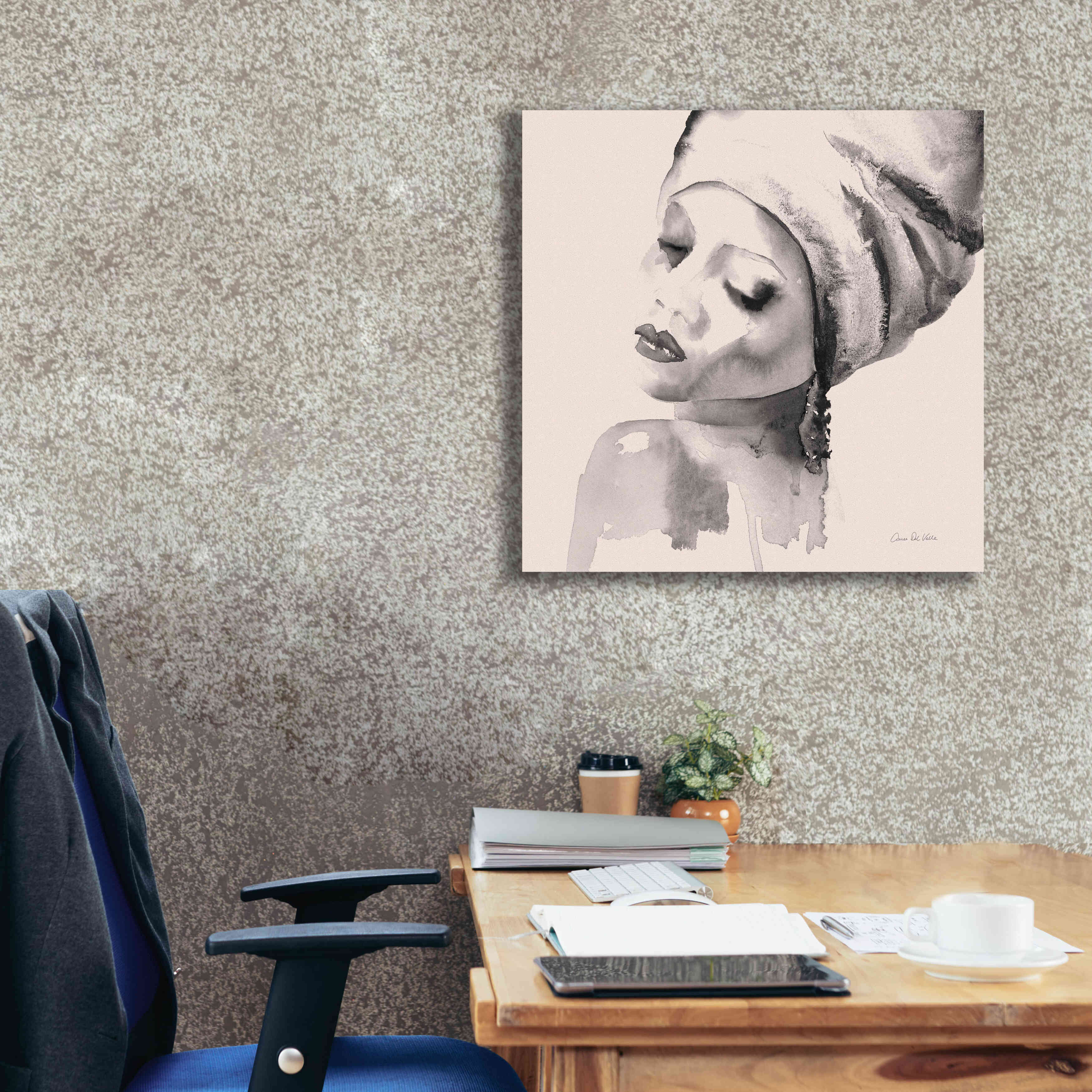 'Woman I Pink' by Alan Majchrowicz, Giclee Canvas Wall Art,26x26