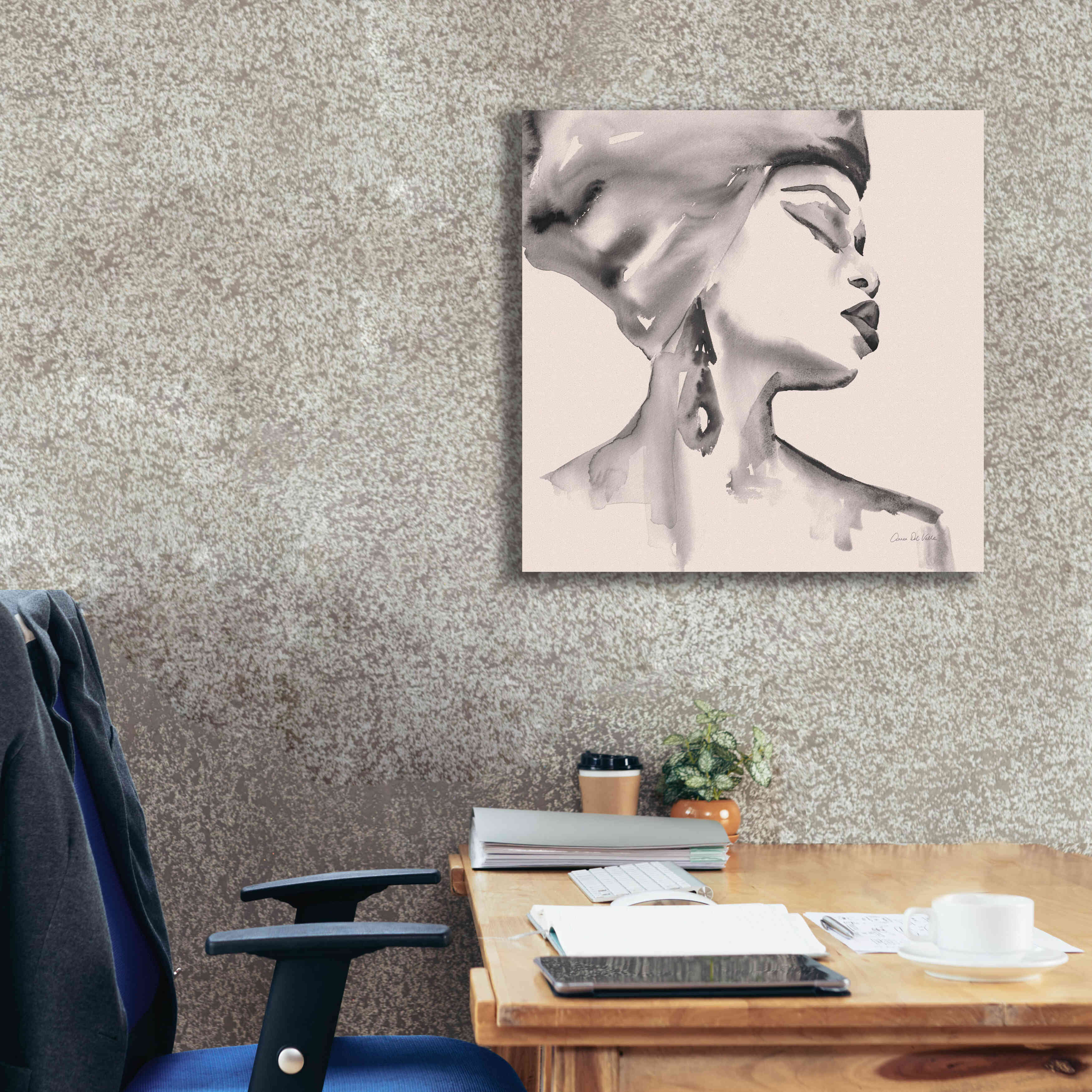 'Woman III Pink' by Alan Majchrowicz, Giclee Canvas Wall Art,26x26