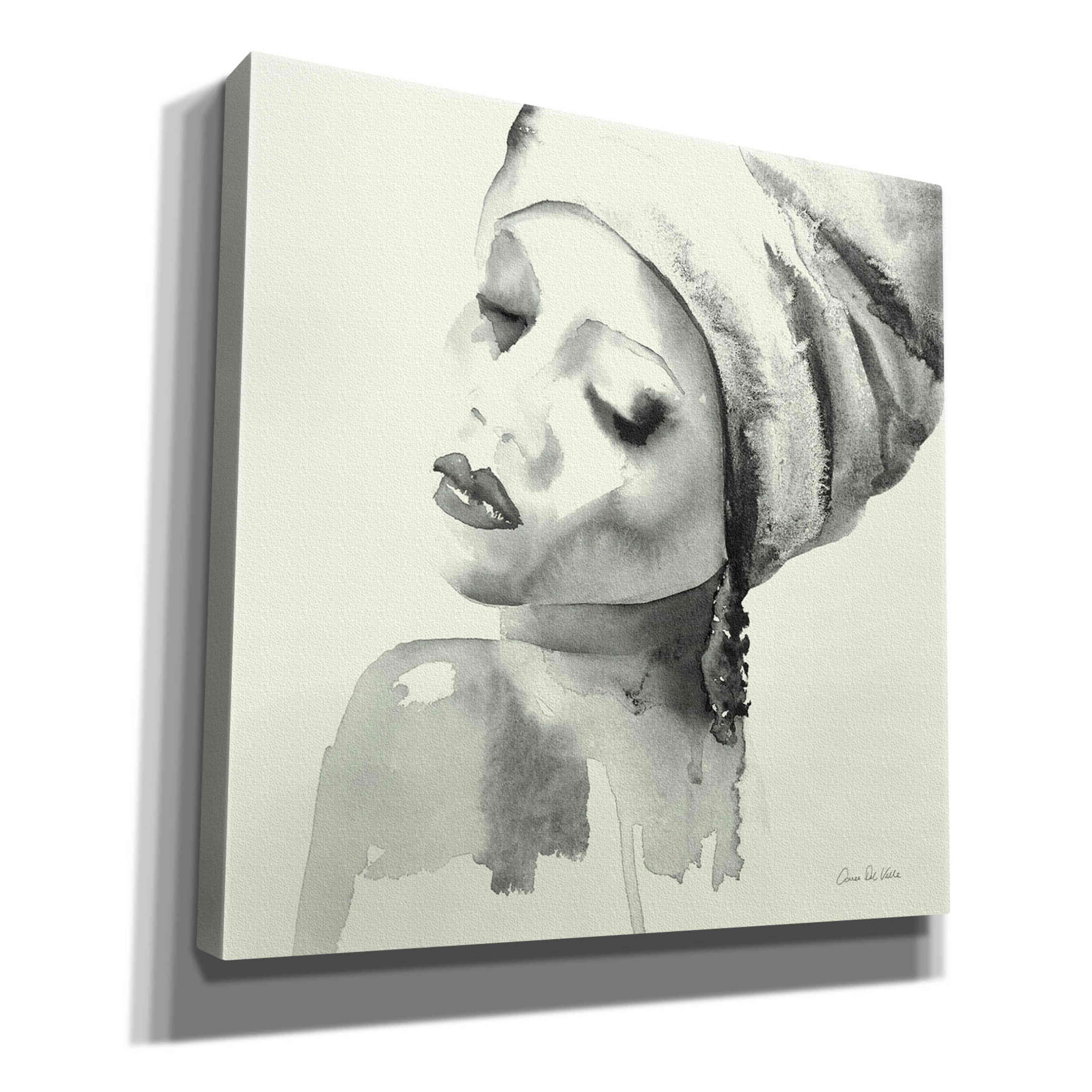 'Woman I Green' by Alan Majchrowicz, Giclee Canvas Wall Art
