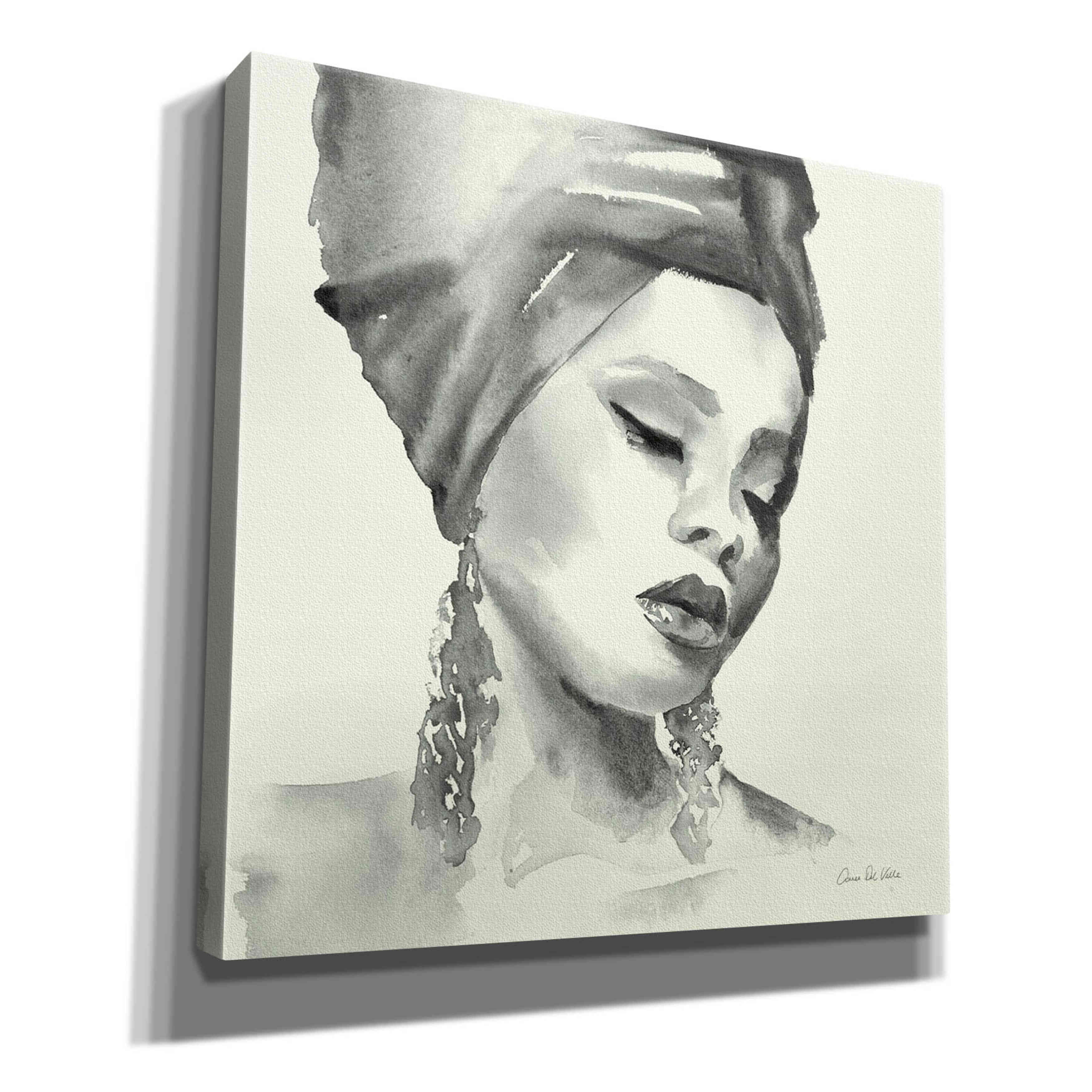 'Woman II Green' by Alan Majchrowicz, Giclee Canvas Wall Art