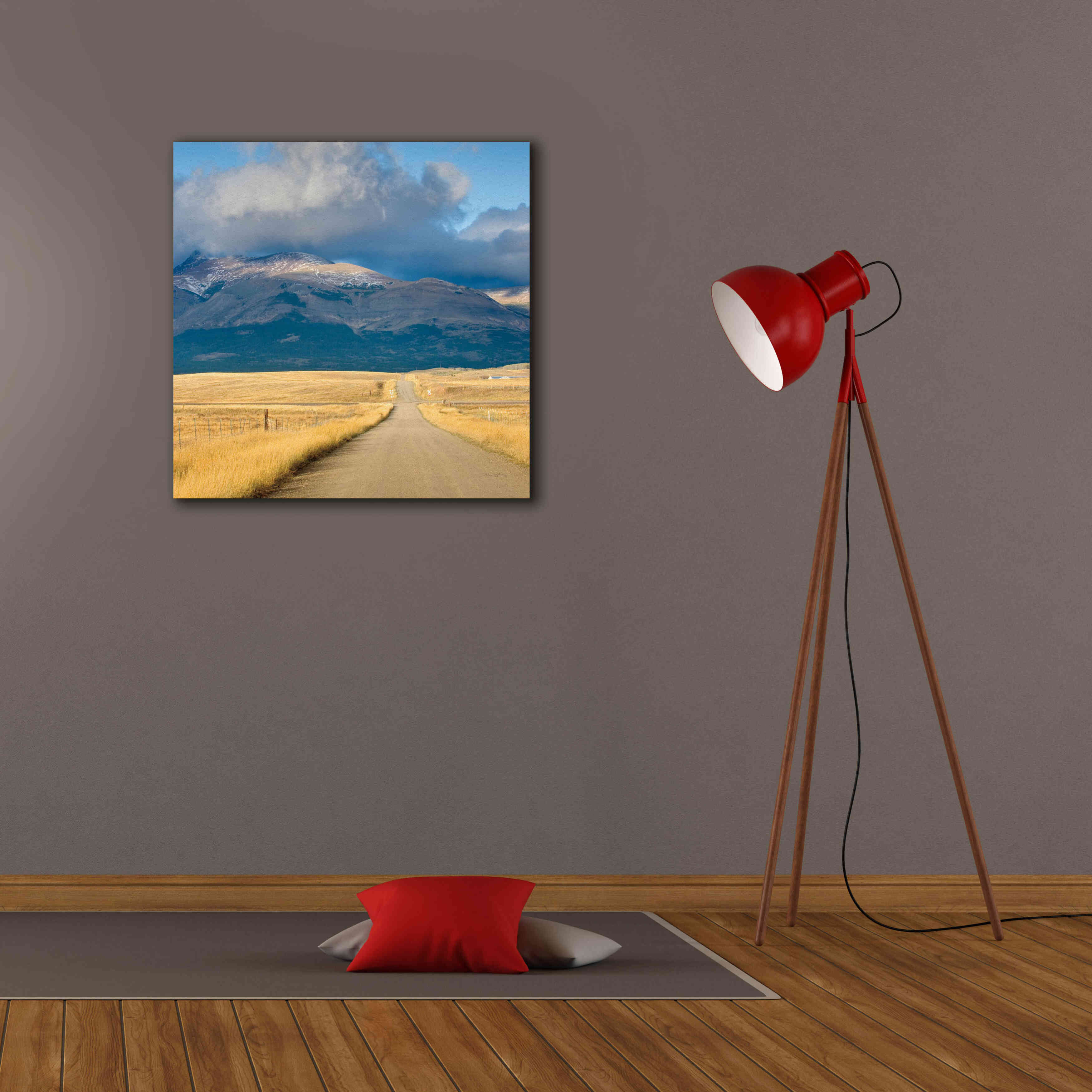 'Crossroads In Color Crop' by Alan Majchrowicz, Giclee Canvas Wall Art,26x26