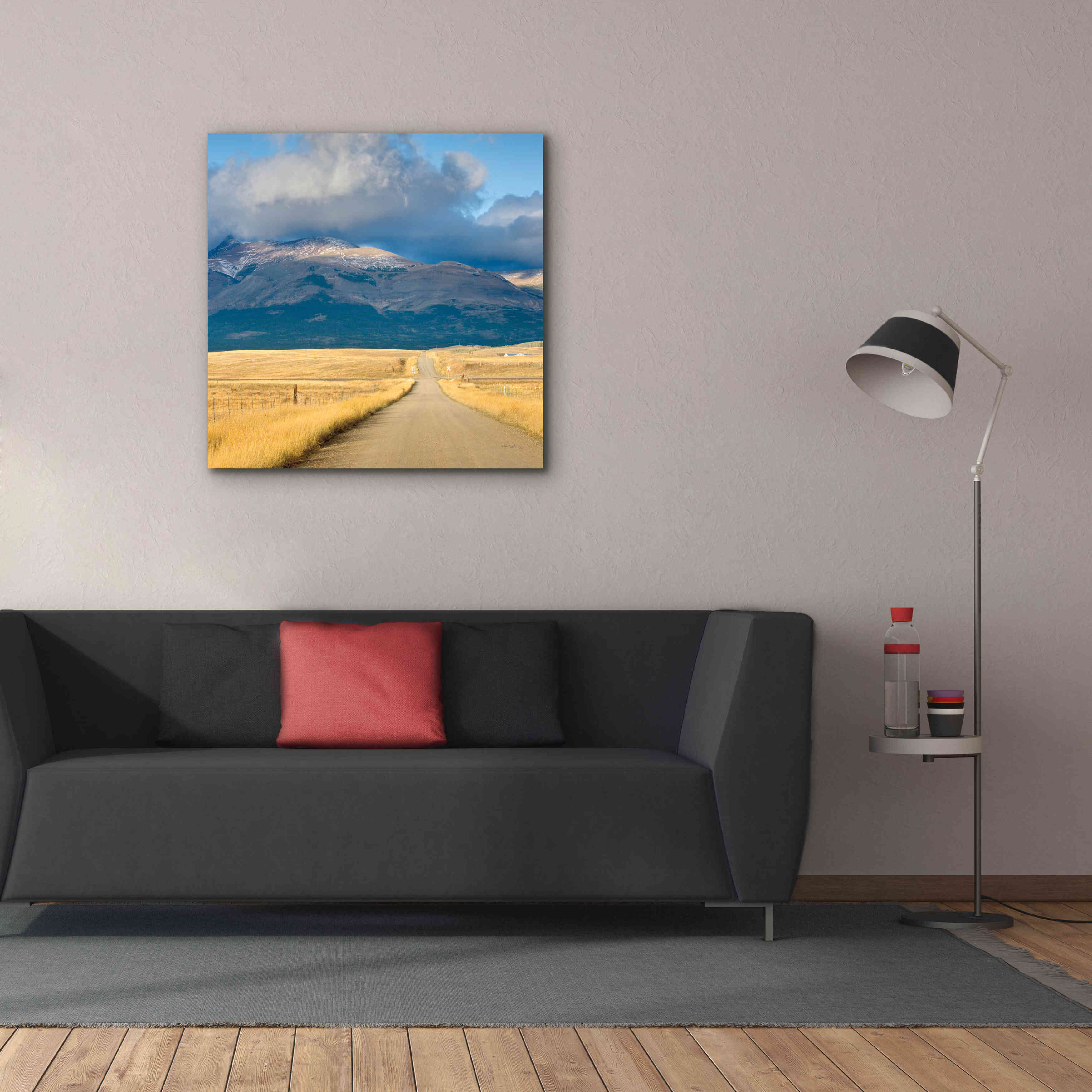 'Crossroads In Color Crop' by Alan Majchrowicz, Giclee Canvas Wall Art,37x37