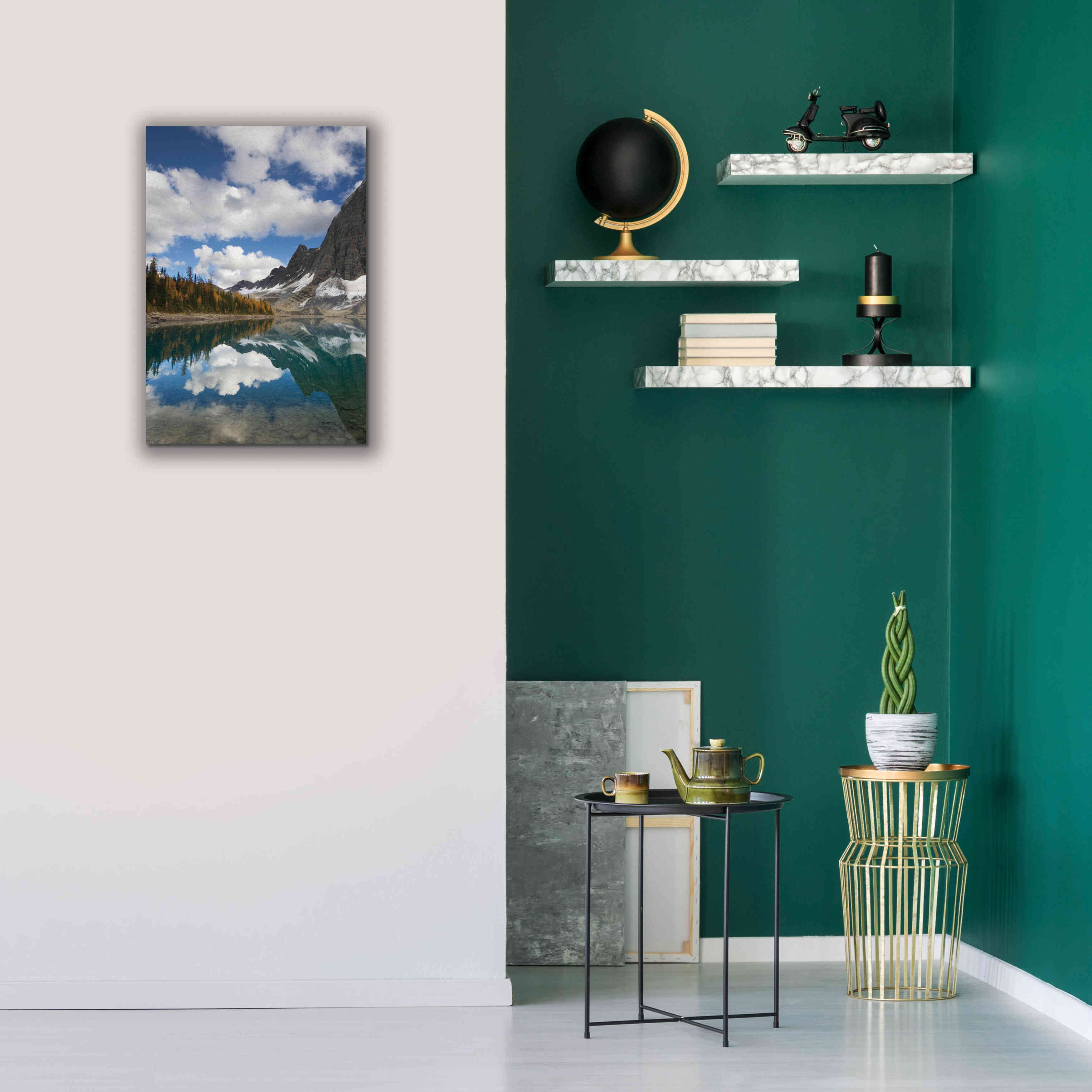 'Floe Lake Reflection I' by Alan Majchrowicz, Giclee Canvas Wall Art,18x26