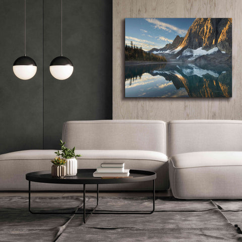 Image of 'Floe Lake Reflection III Crop' by Alan Majchrowicz, Giclee Canvas Wall Art,54x40