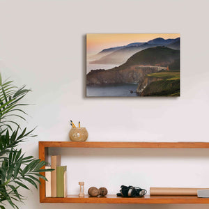 'Big Sur I' by Alan Majchrowicz, Giclee Canvas Wall Art,18x12