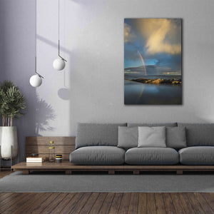 'Blue Rocks' by Alan Majchrowicz, Giclee Canvas Wall Art,40x60